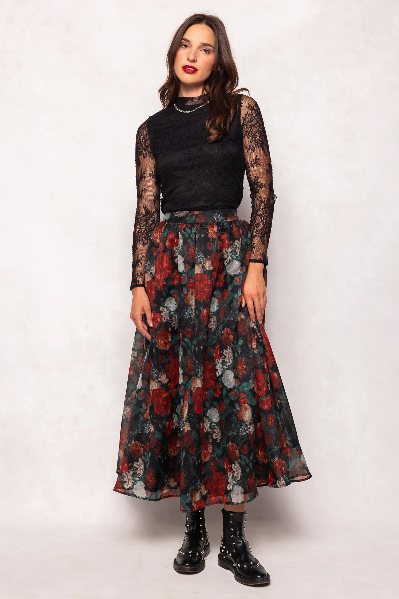 NEW Ashlyn Top in Black Lace