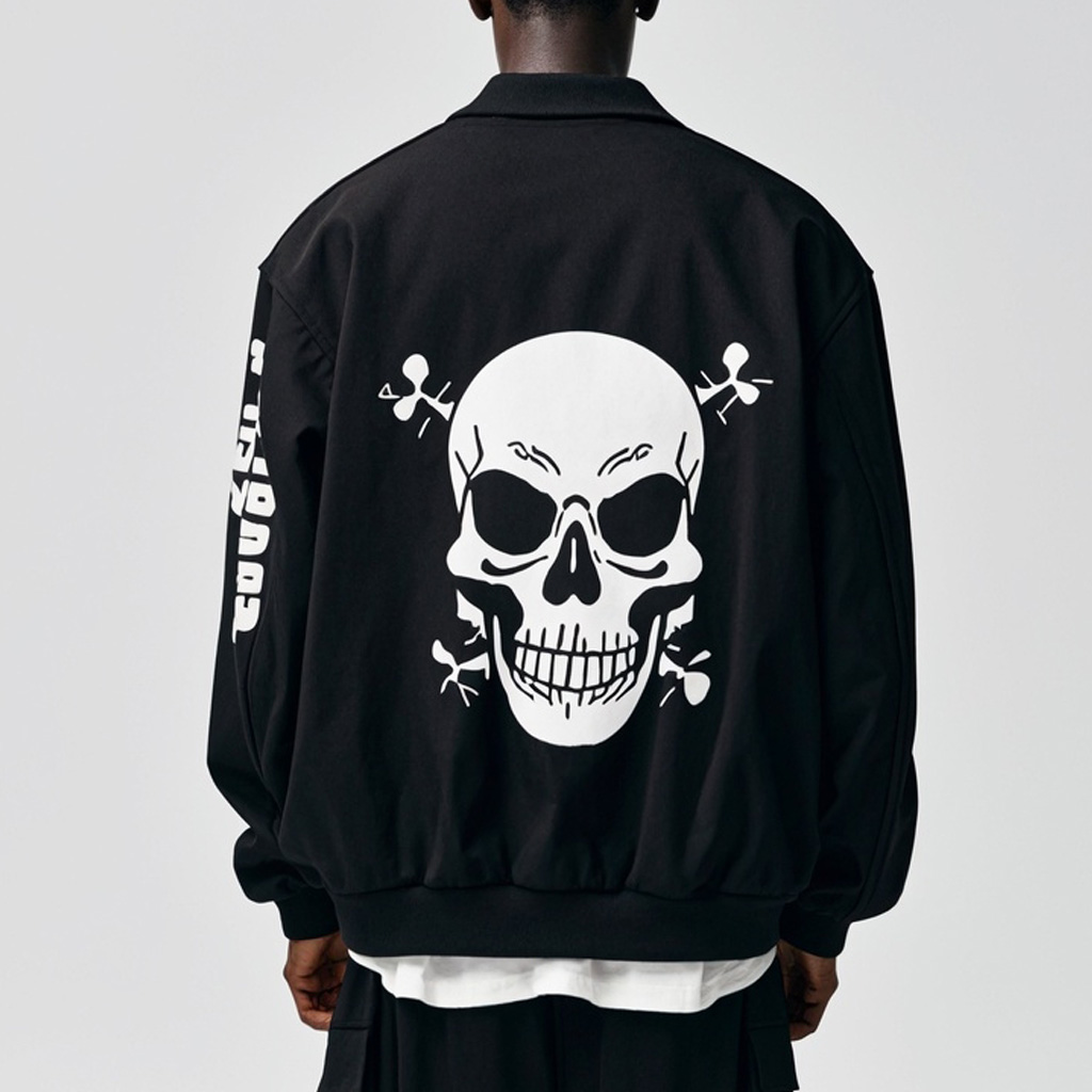 Classic Fashion Skull Print Jacket