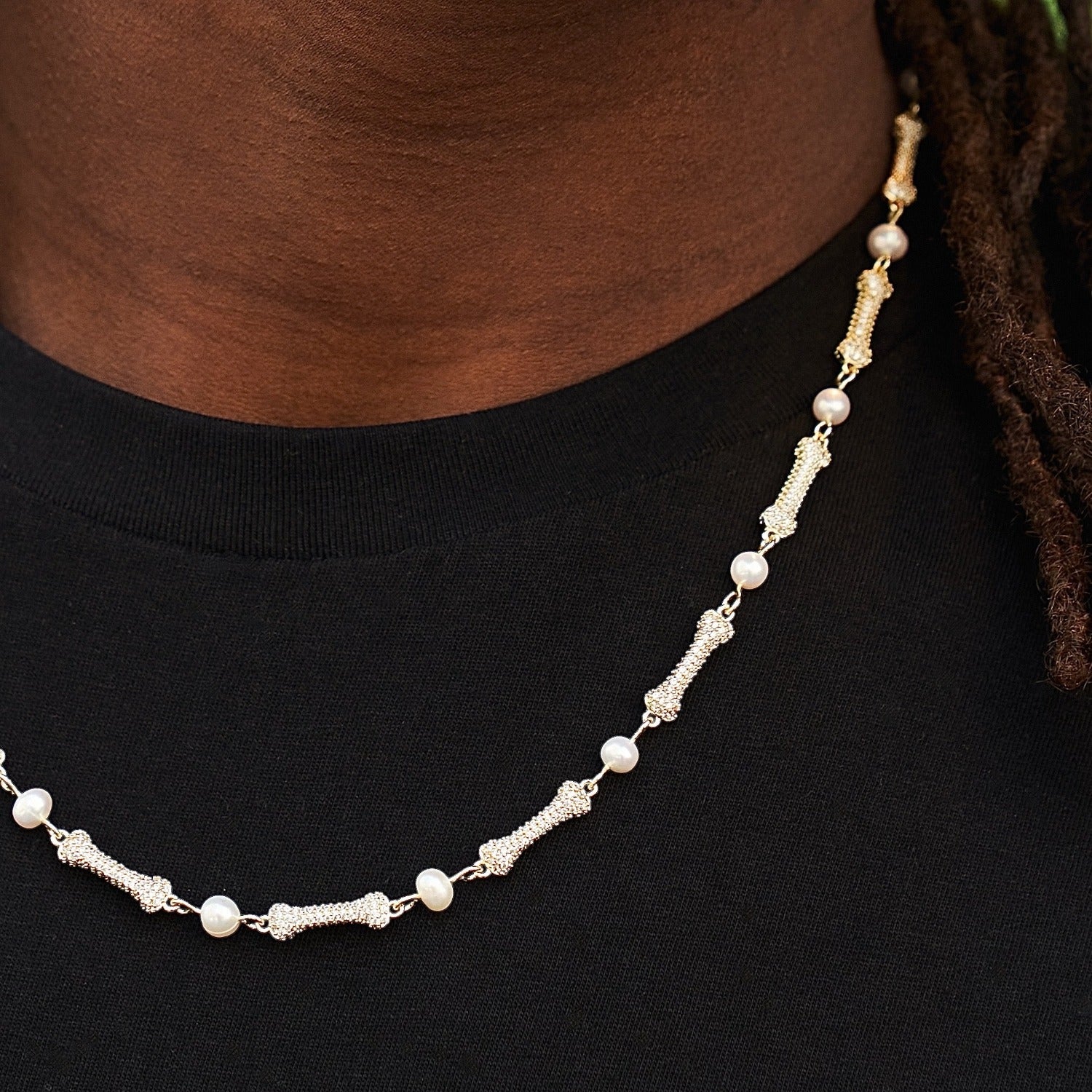 Iced Bone Link Chain