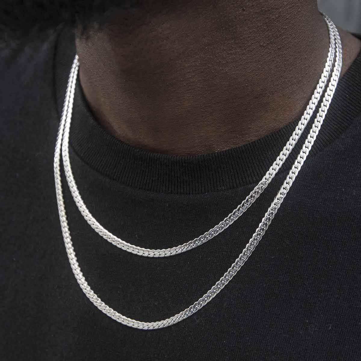 GLD Signature Cuban in White Gold - 4mm