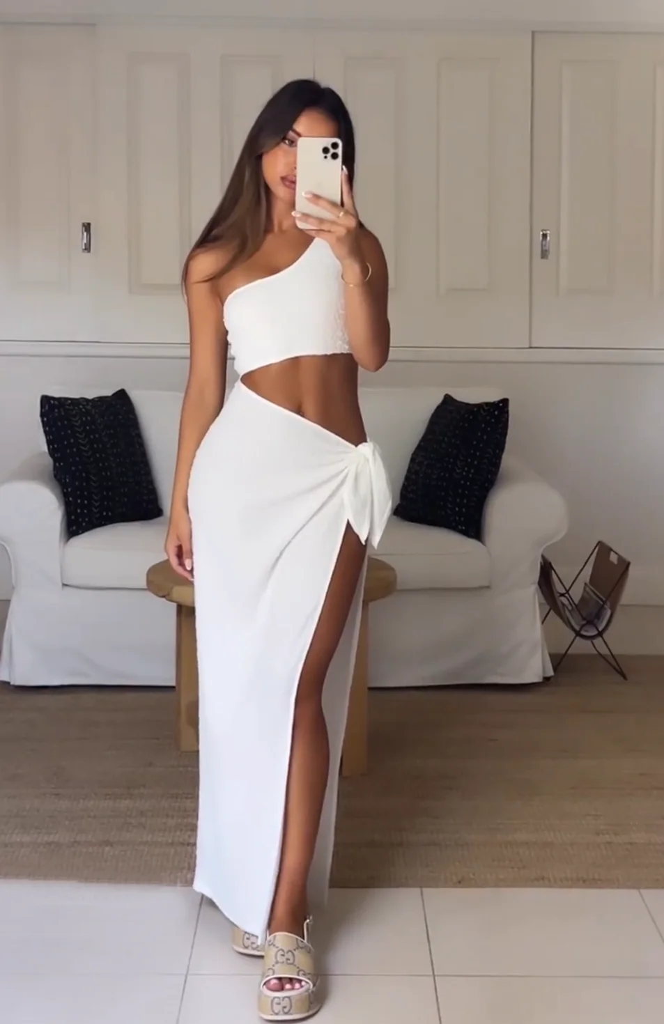 Dream Girl Maxi Dress White