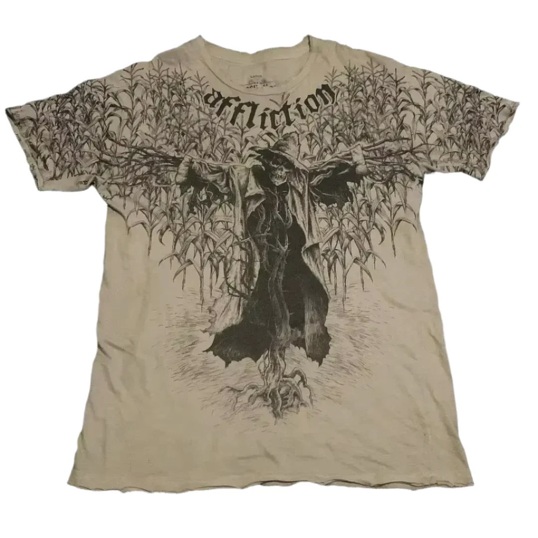AFFLICTION SCARECROW TEE