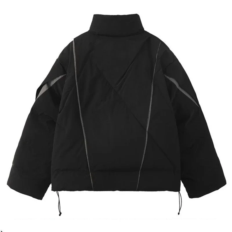 BLACK LAYERED JACKET