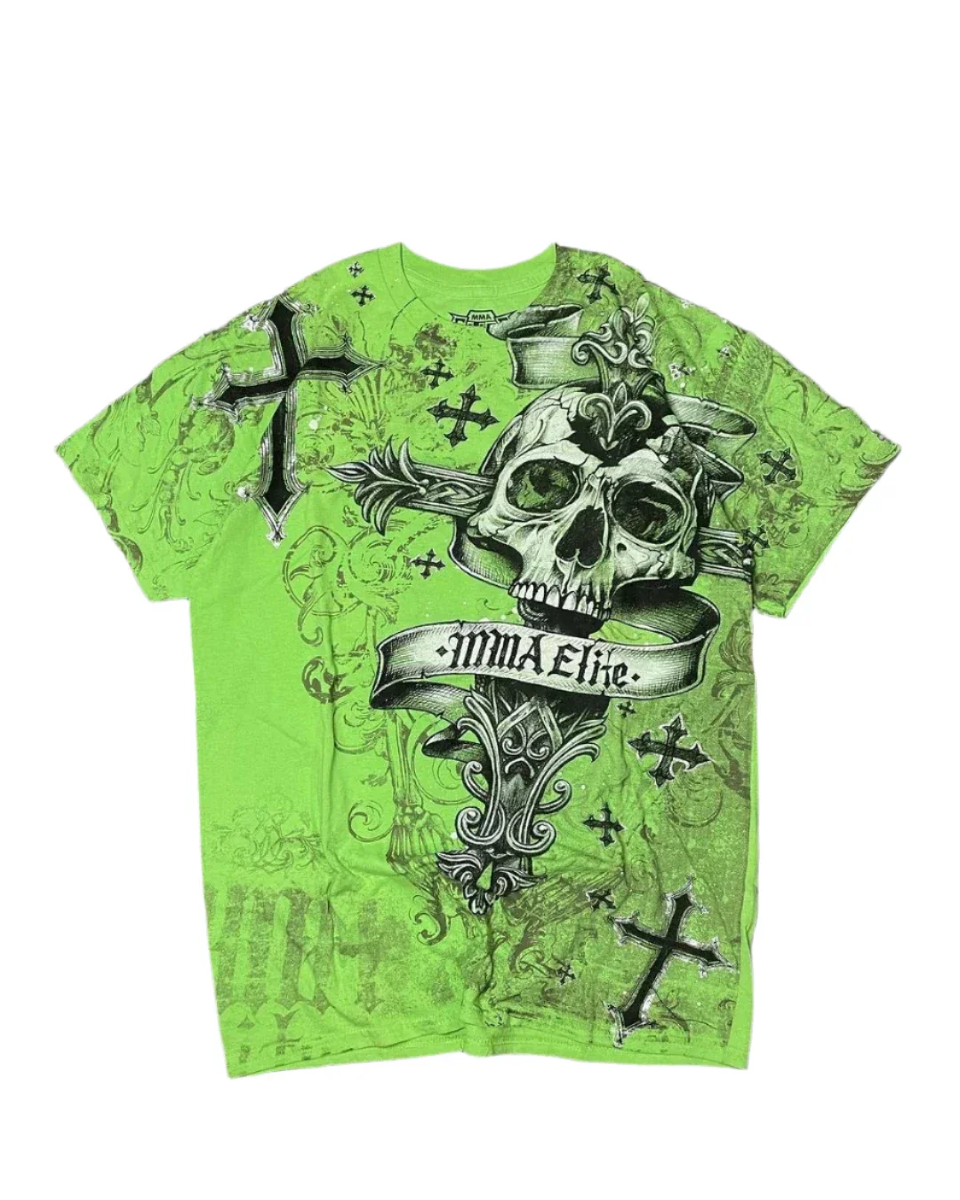 GREEN MMA ELITE TEE