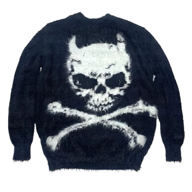 DEVILLISH SKULL SWEATER