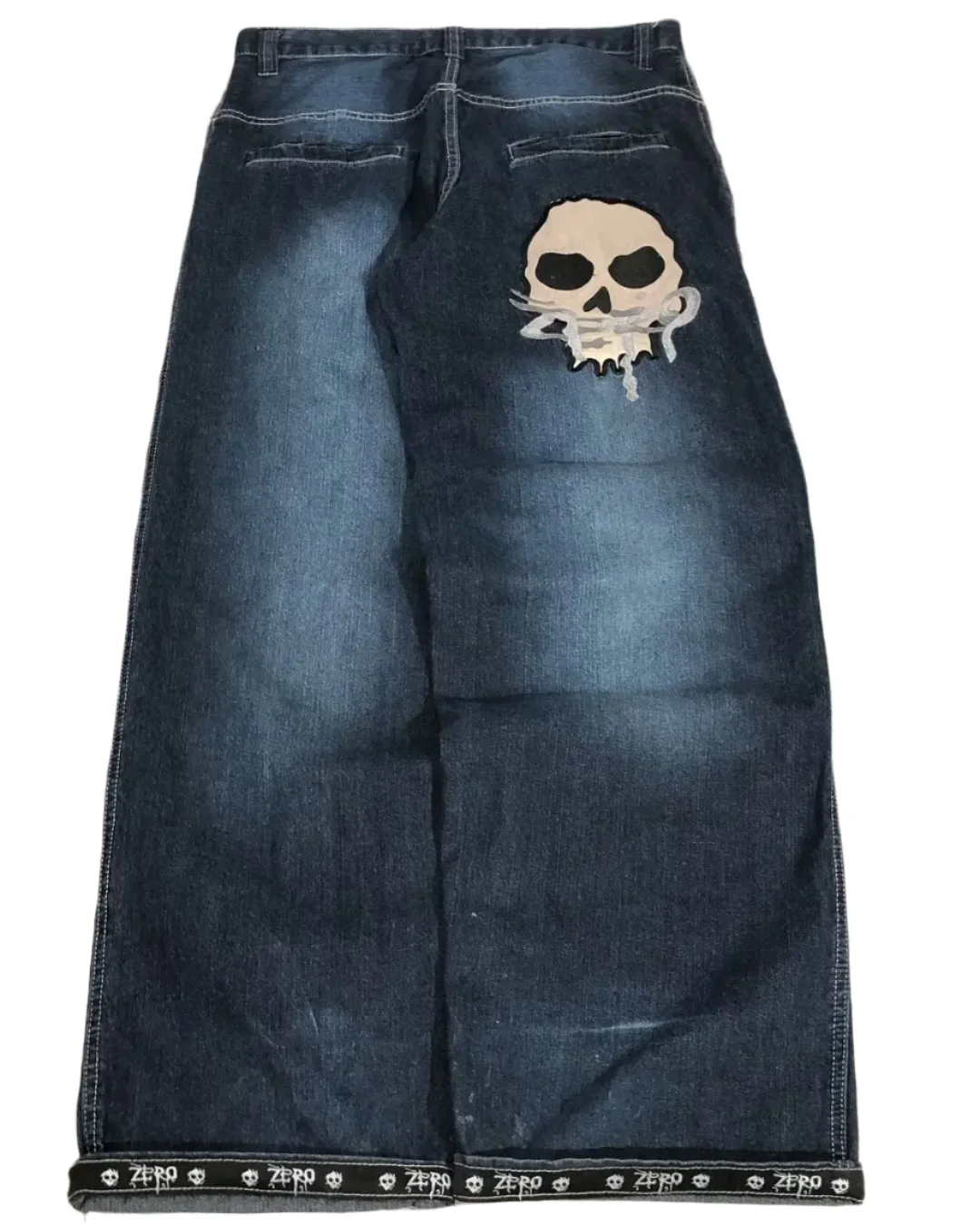FADED SKULL JEANS