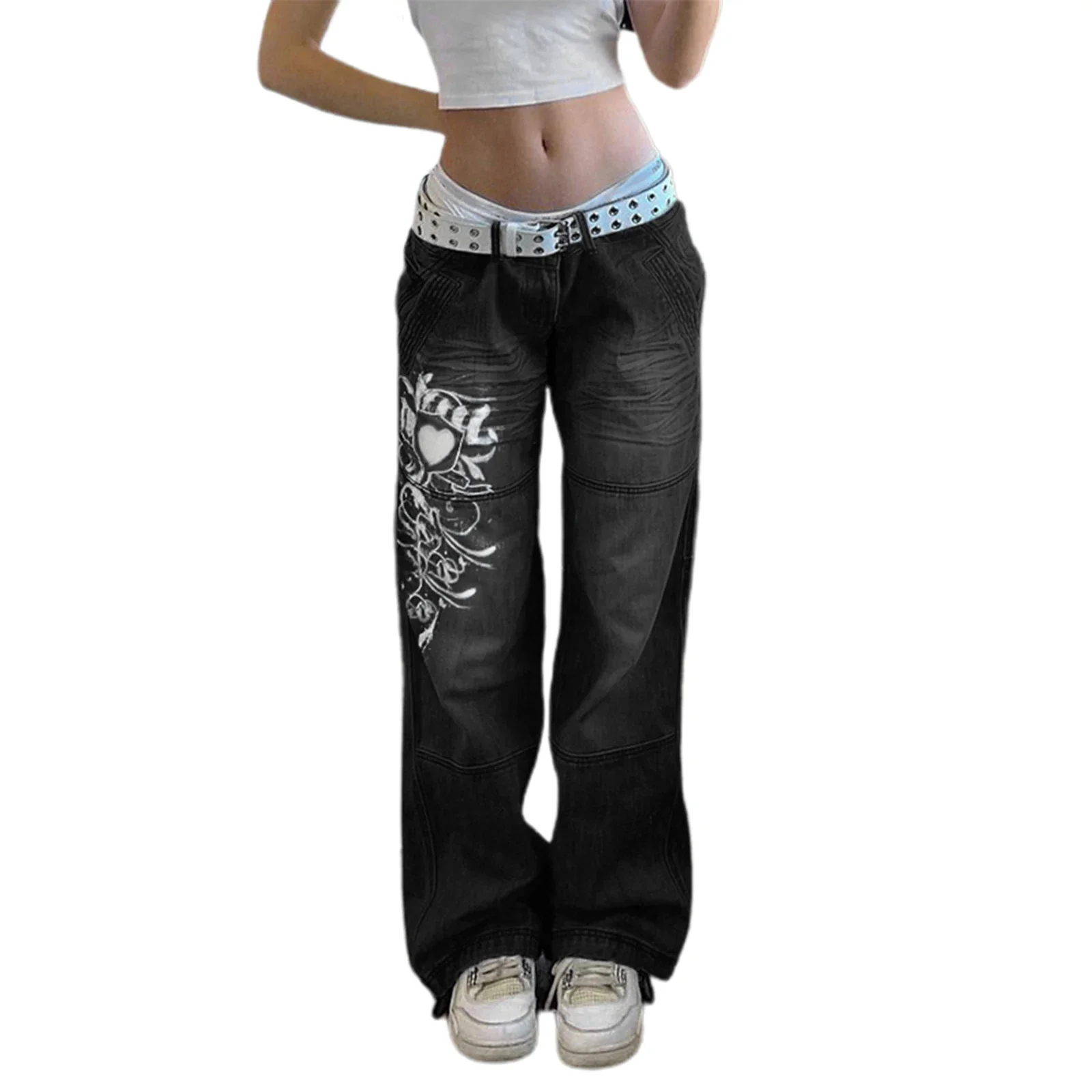 HEART JEANS (MULTIPLE COLORS)
