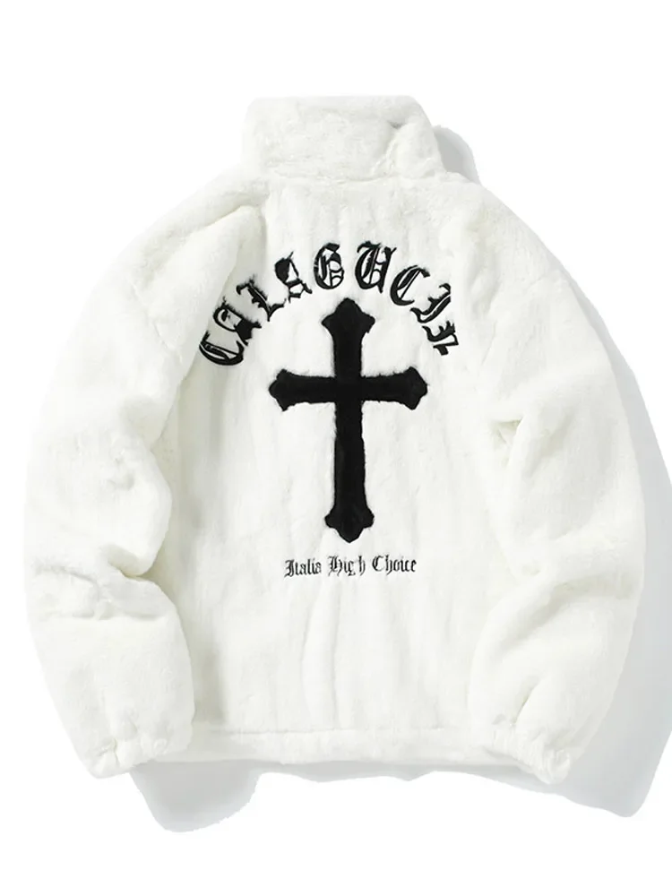 CRUCIFIX WOOL JACKET