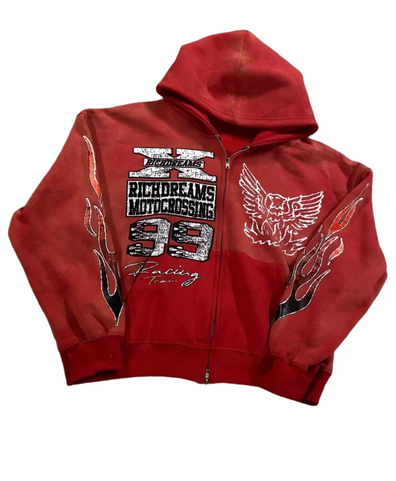 RED RICHDREAMS ZIP UP