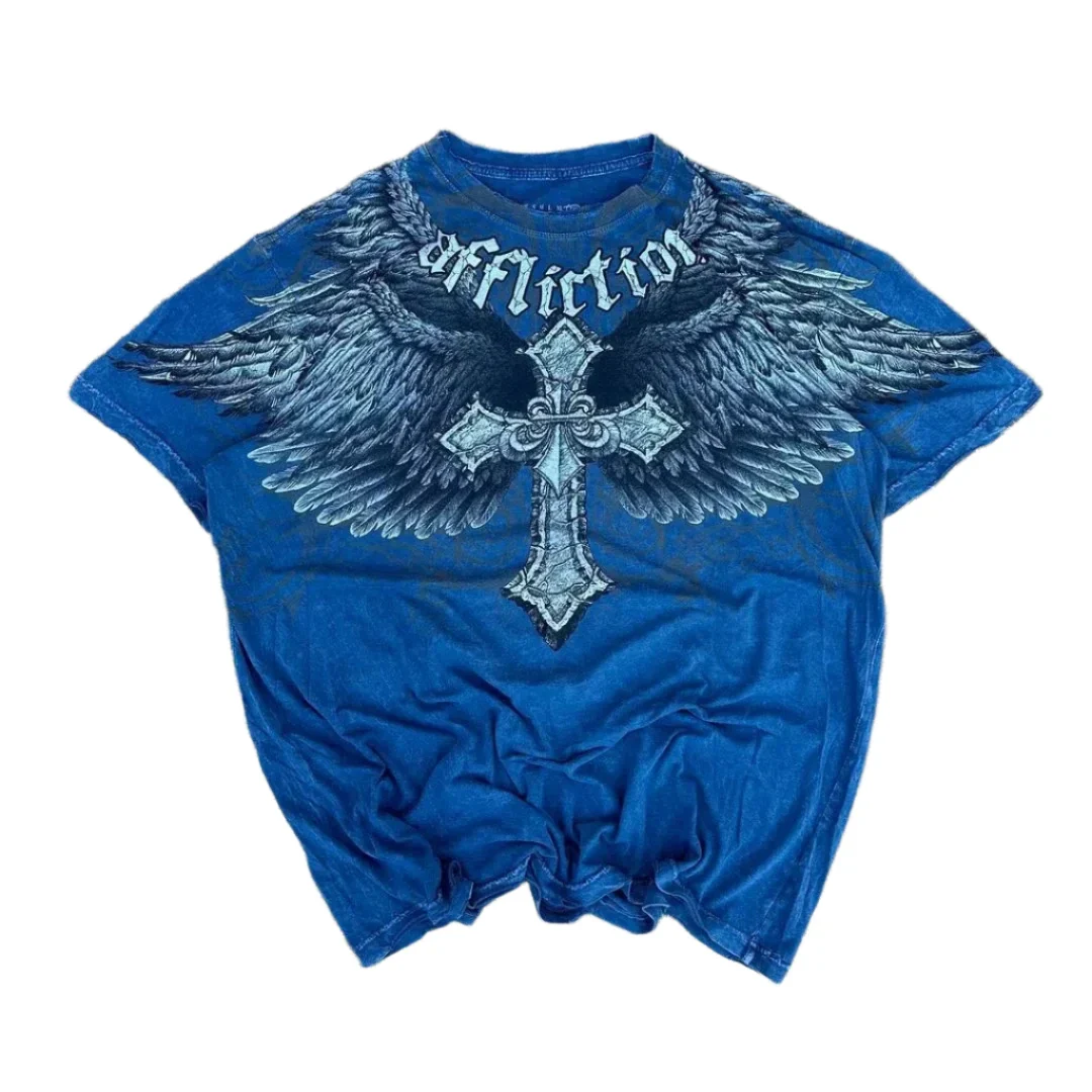 BLUE AFFLICTION TEE