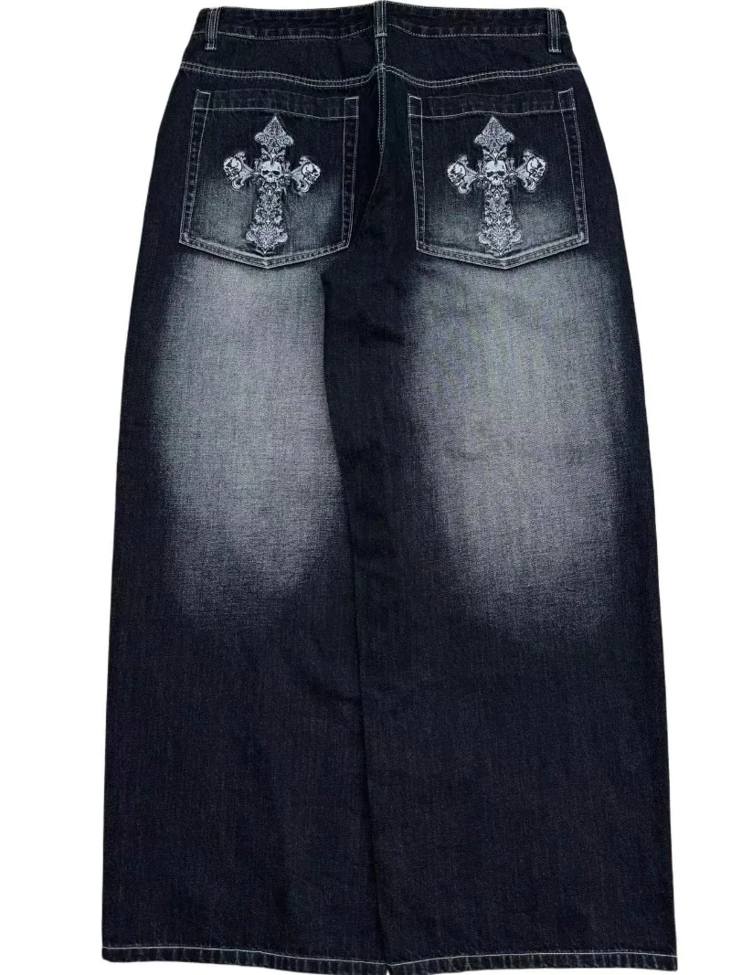 WASHED CRUCIFIX JEANS
