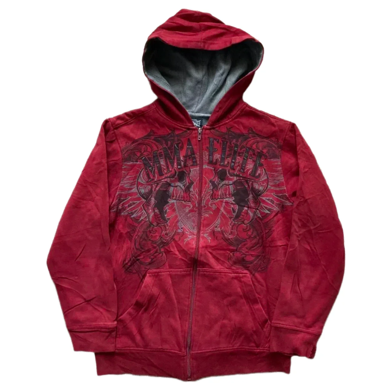 RED MMA ELITE ZIP UP