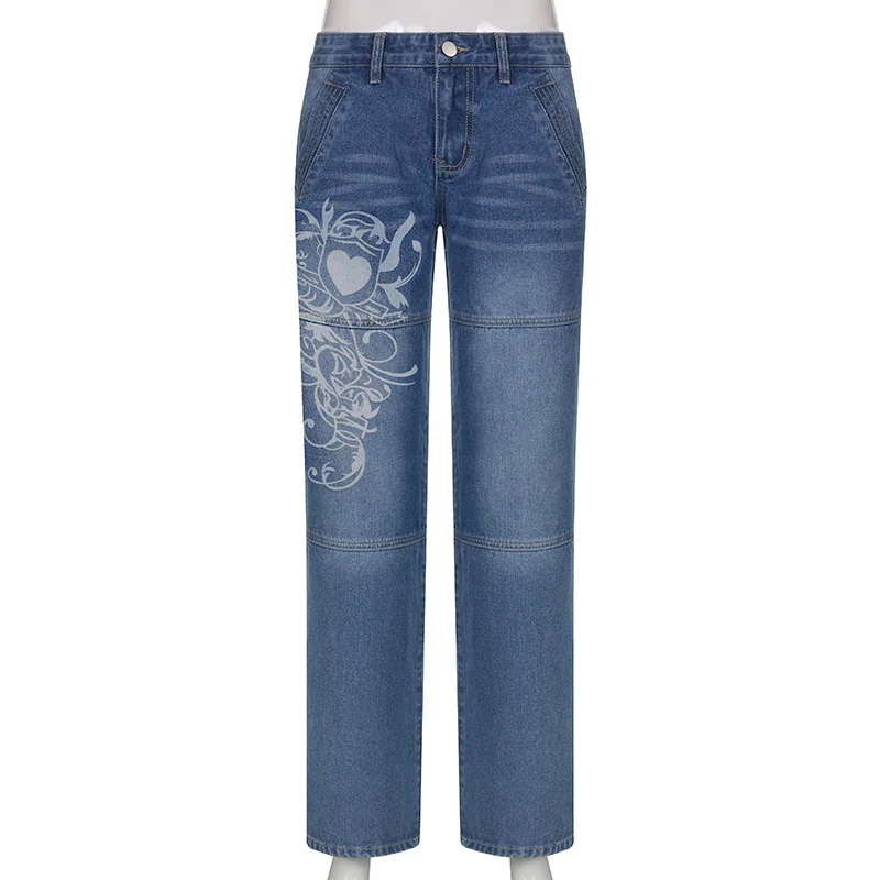 HEART JEANS (MULTIPLE COLORS)
