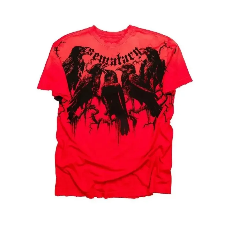 RED SEMATARY TEE