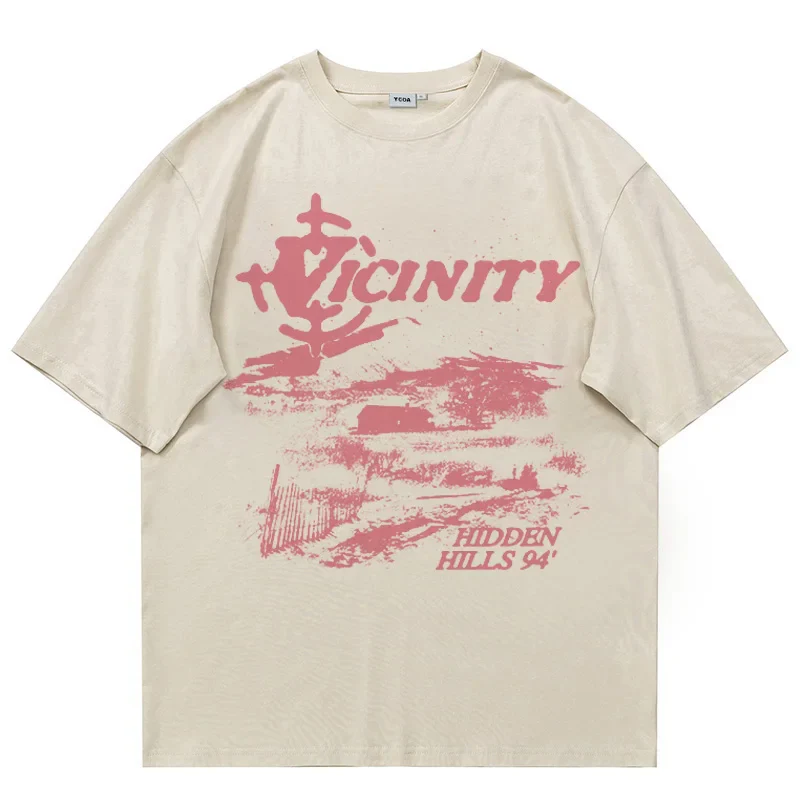 BEIGE VICINITY TEE