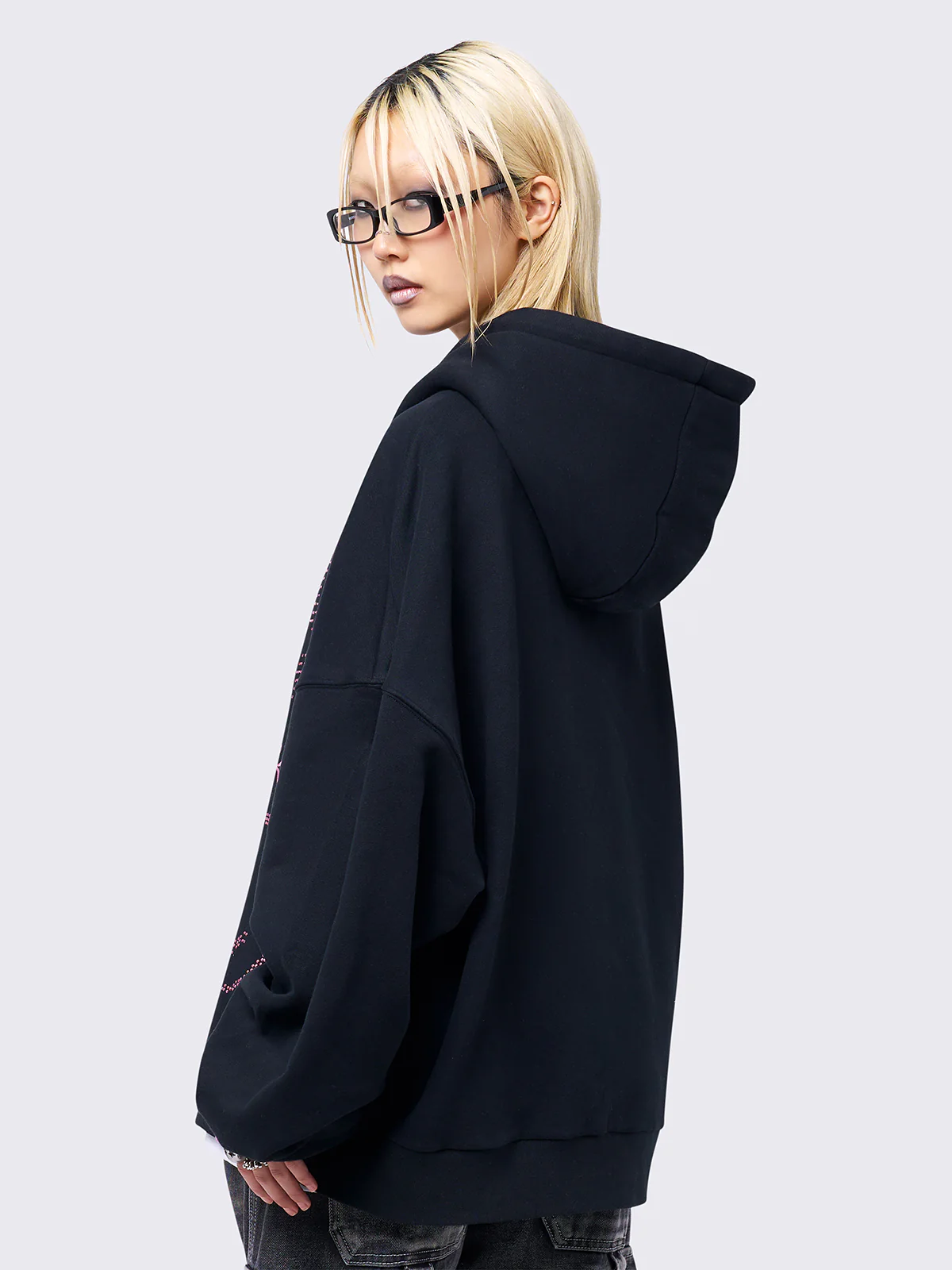 Minga Purrfection Zip Up Hoodie