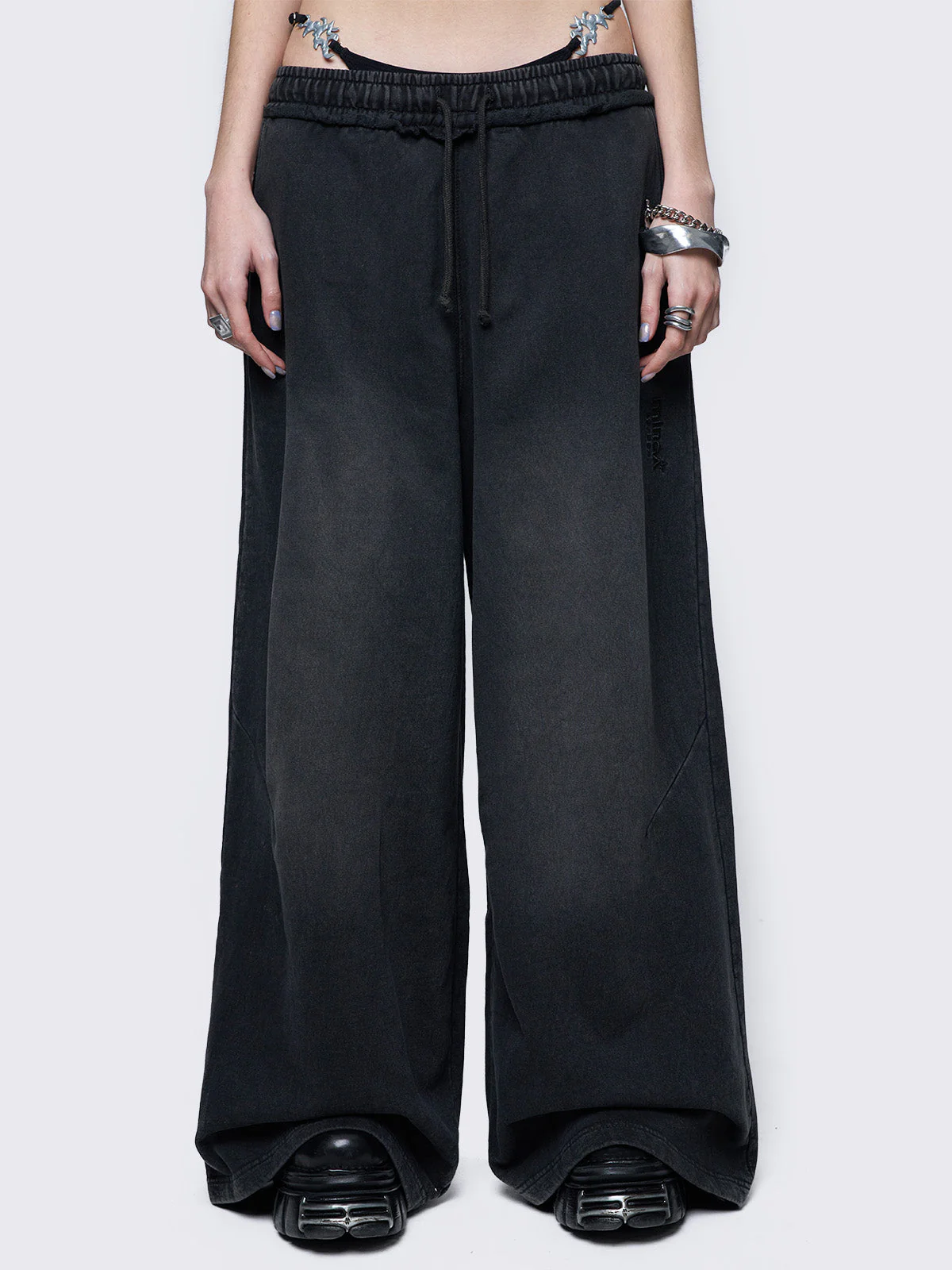 Minga Liv Black Washed Sweatpants