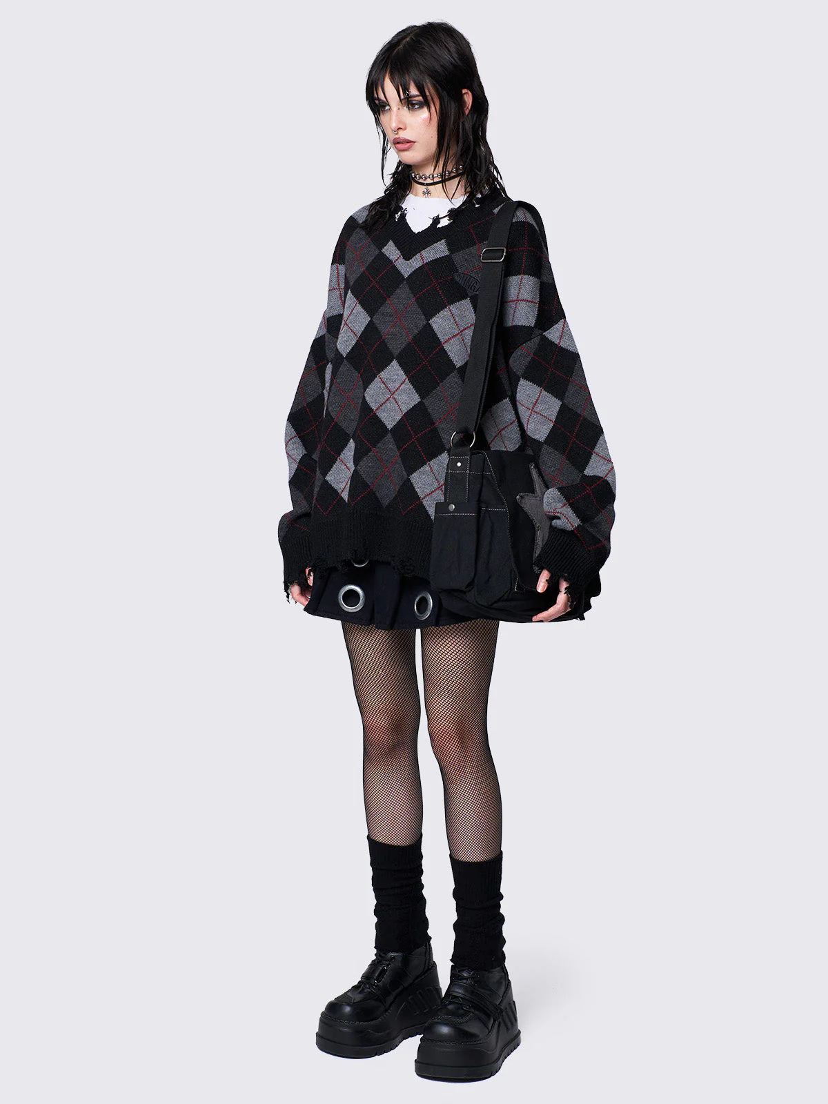 Minga Frank Argyle Sweater