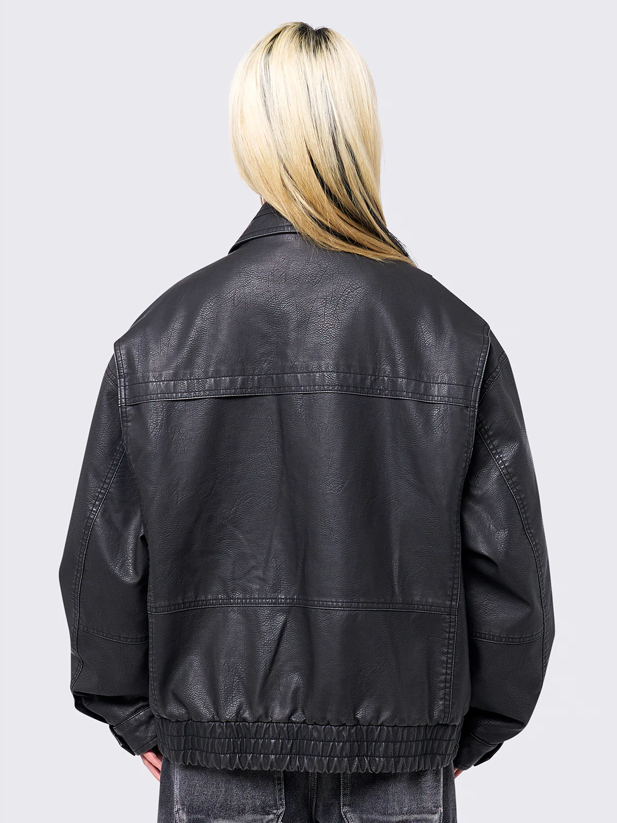 Minga Roxy Black Bomber Jacket
