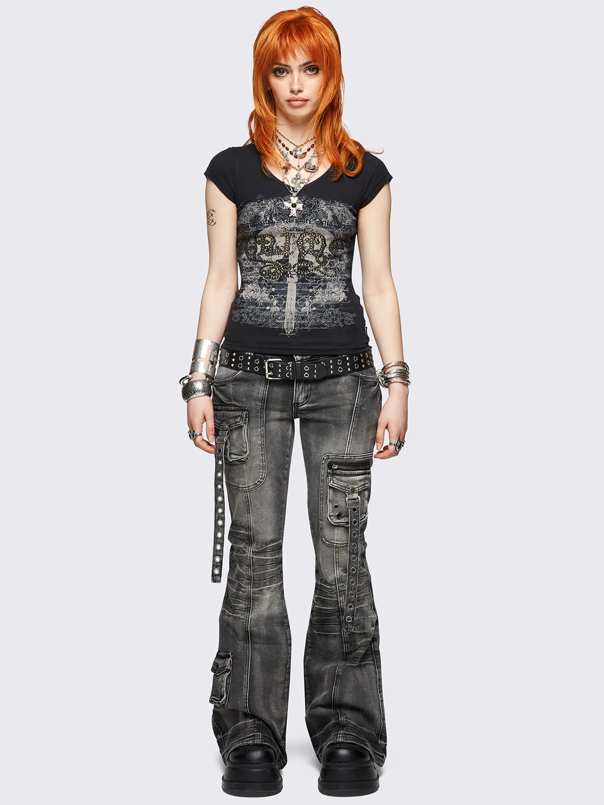 Minga Grime Baby Tee