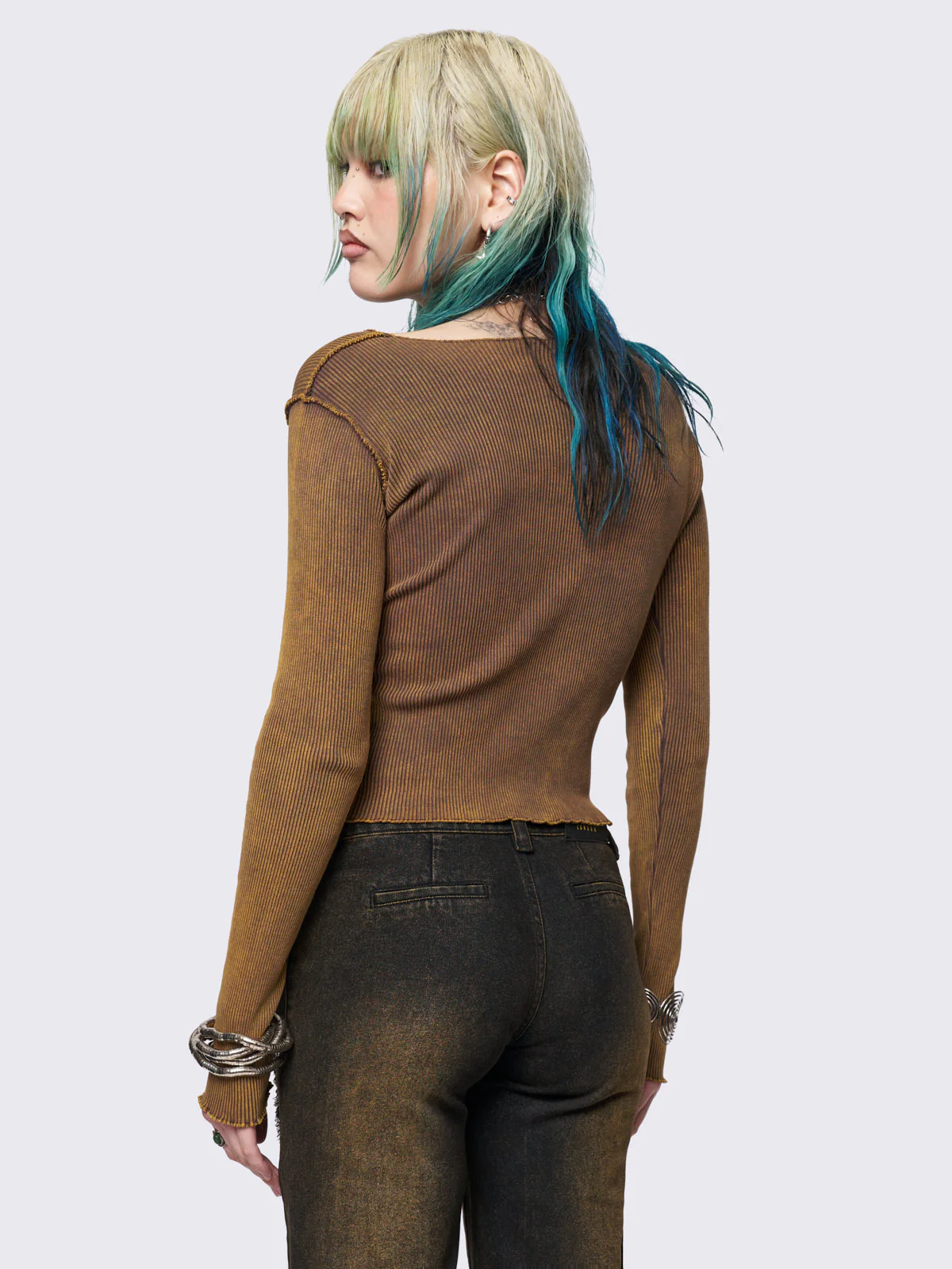 Minga Darkwings Washed Top