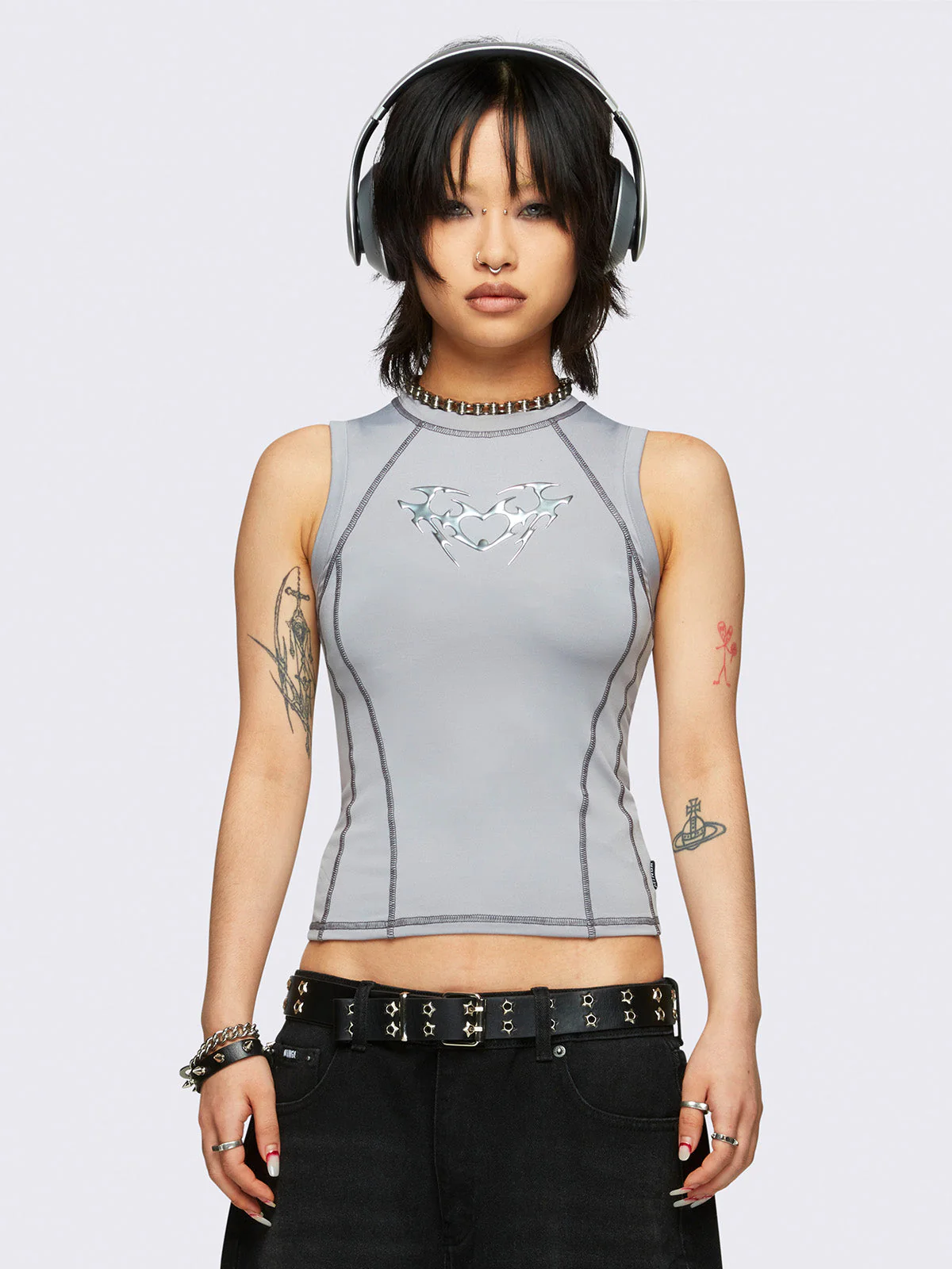 Minga Heartbeat Vest Top
