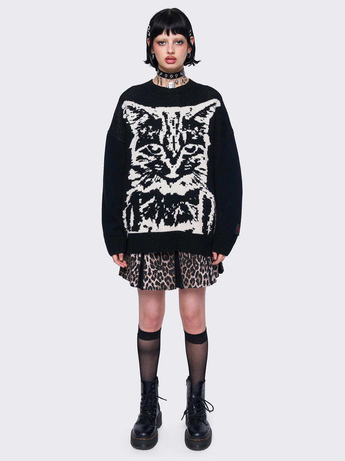 Minga Dark Whiskers Sweater