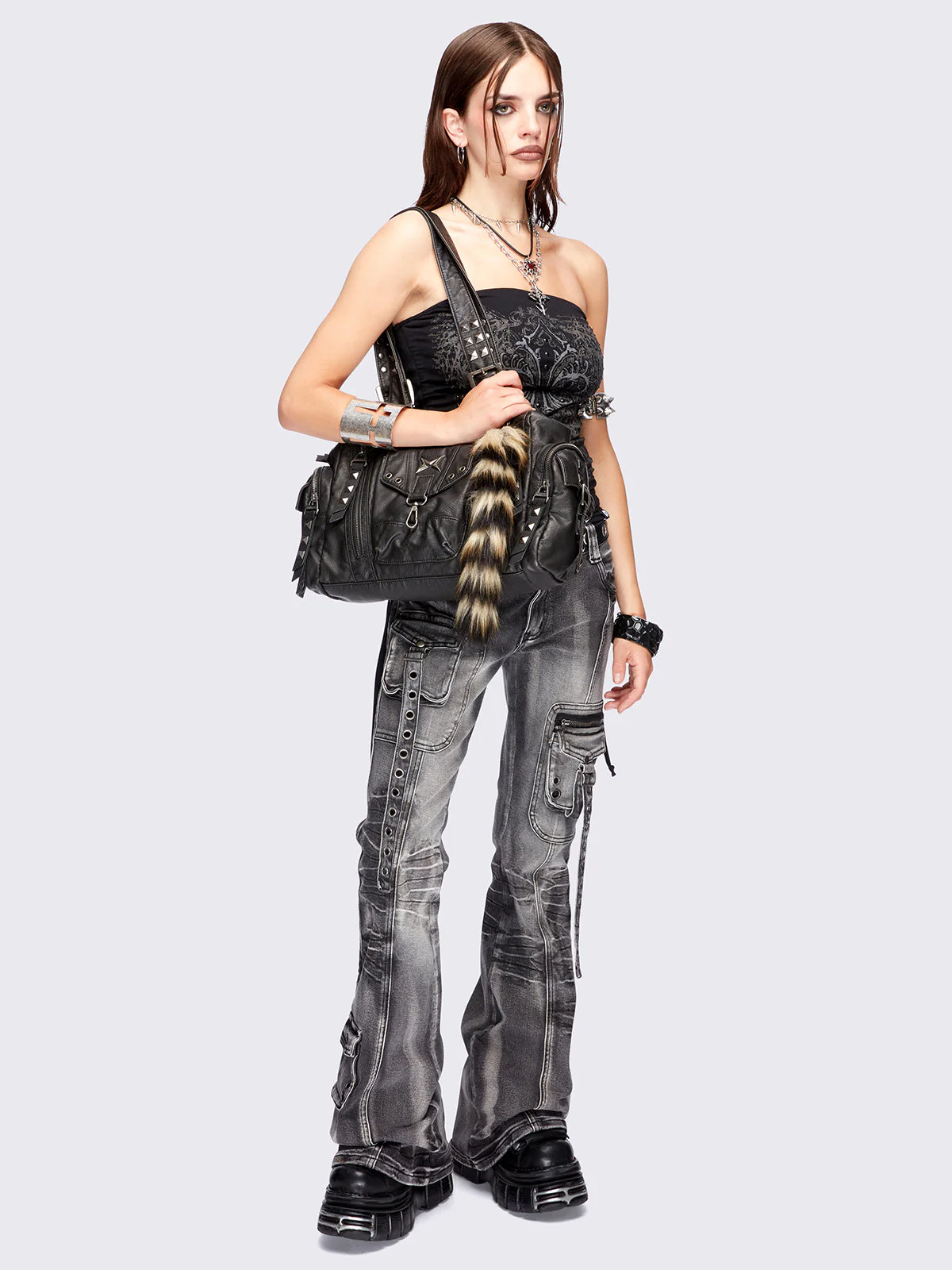 Minga Sharp Vegan Shoulder Bag