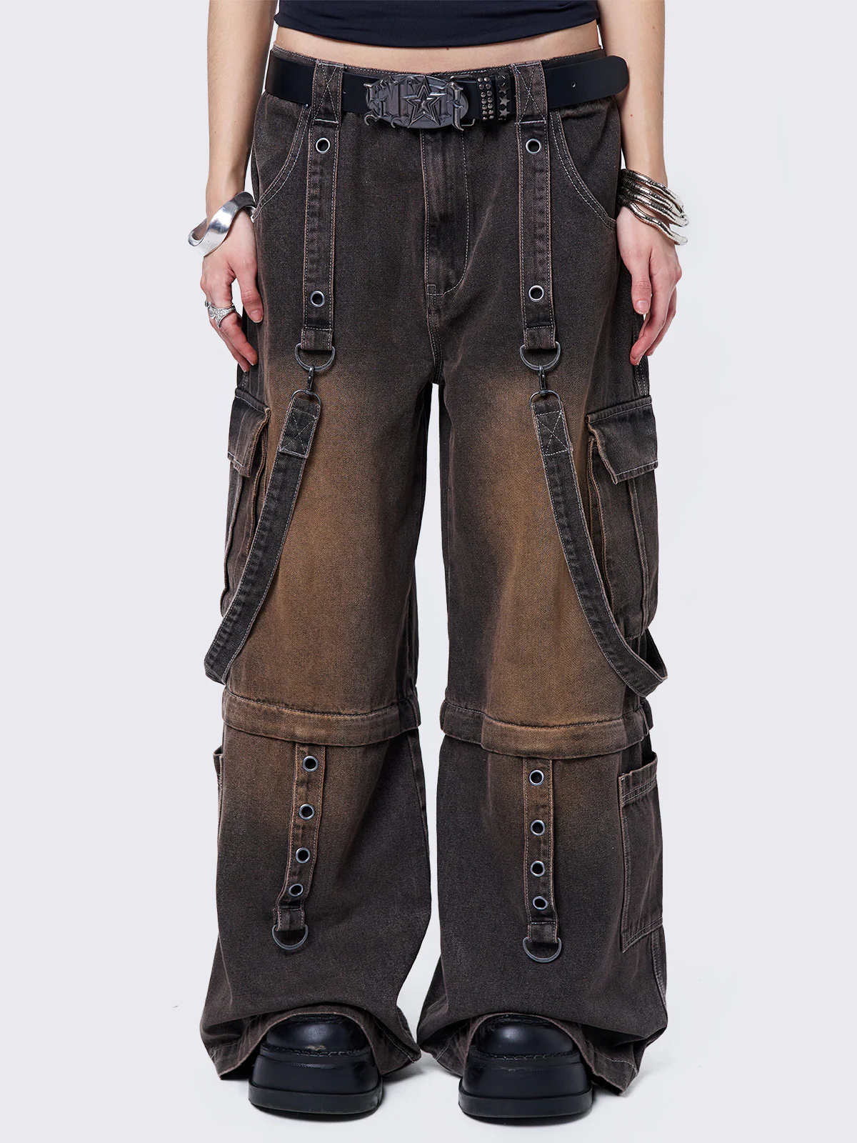 Minga Trek Overdye Cargo Jeans