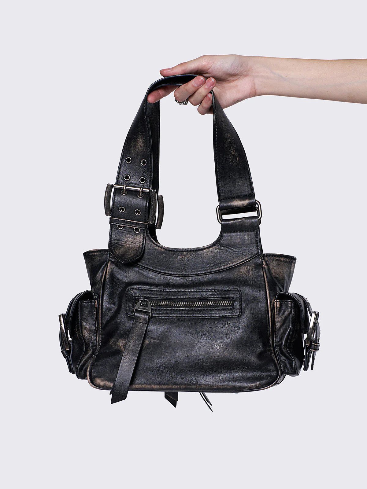 Minga Jade Vegan Shoulder Bag