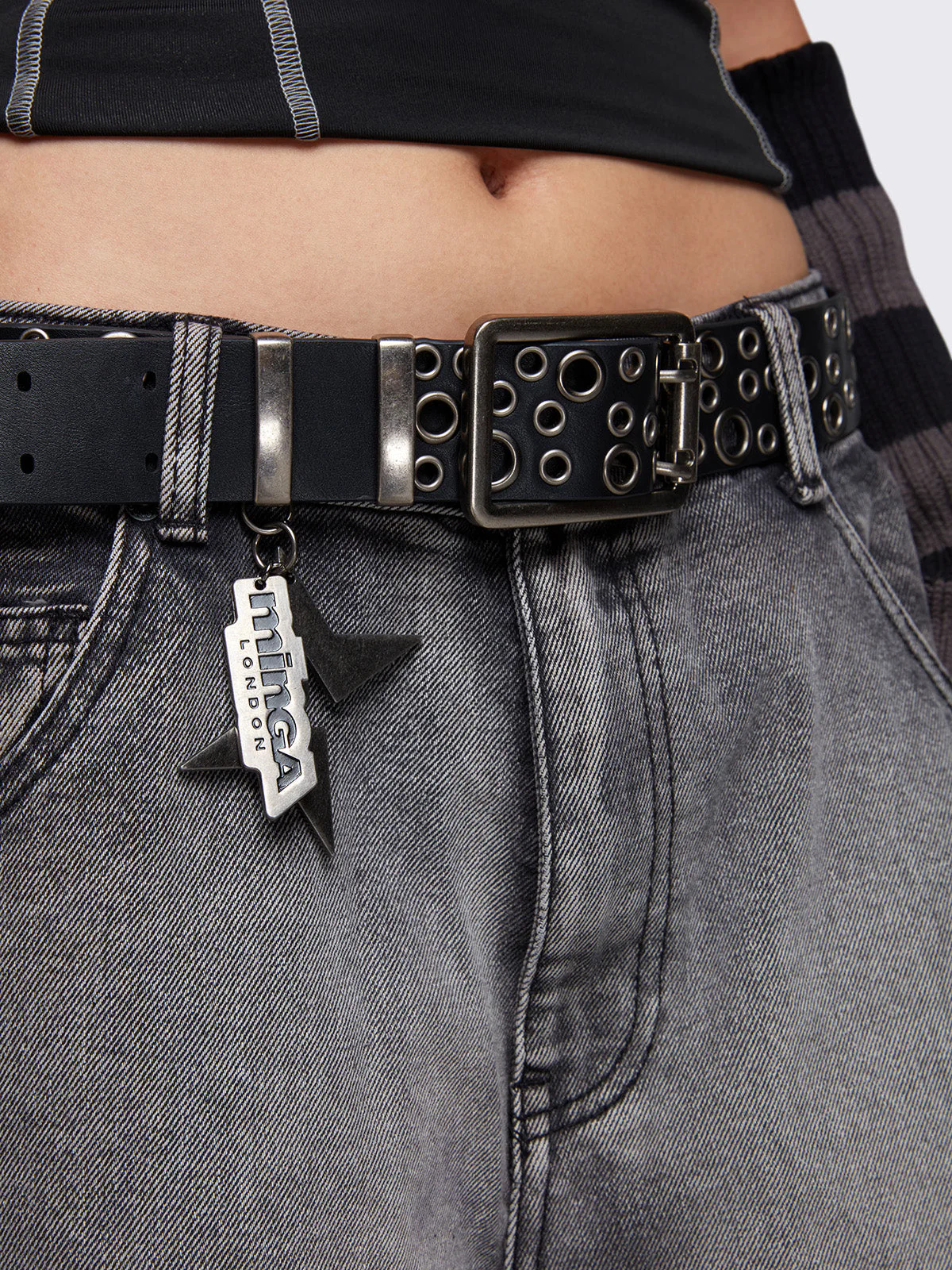 Minga Vortex Eyelet Buckle Belt