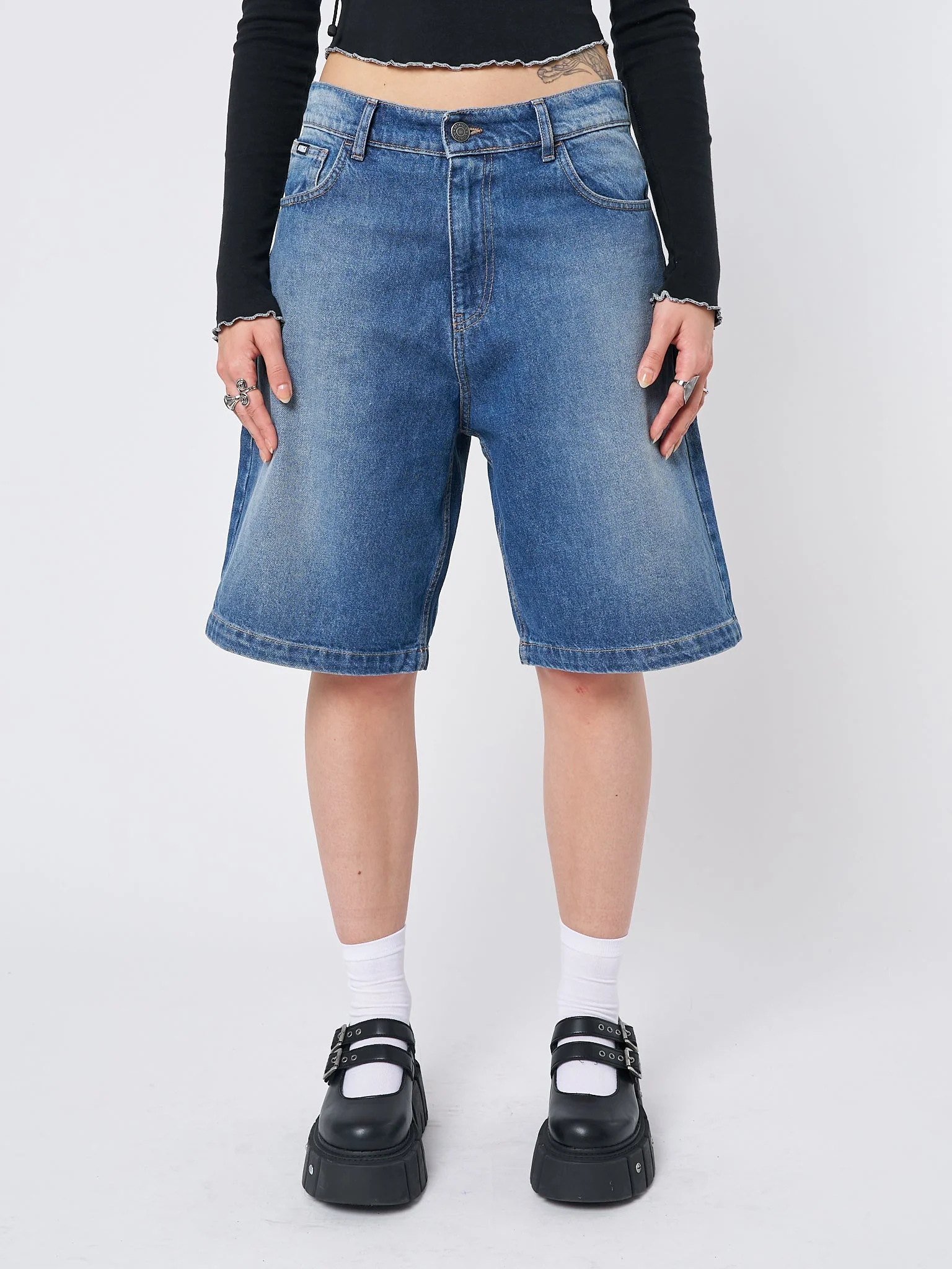 Minga Naida Star Blue Jorts