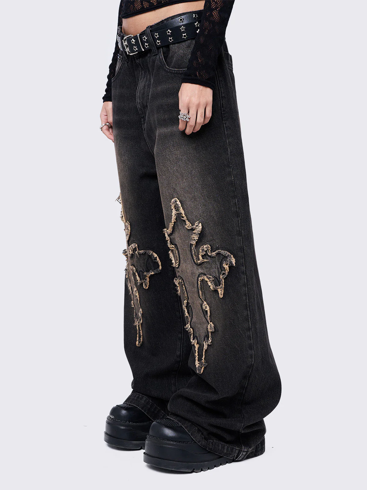 Minga Cryptocross Baggy Jeans