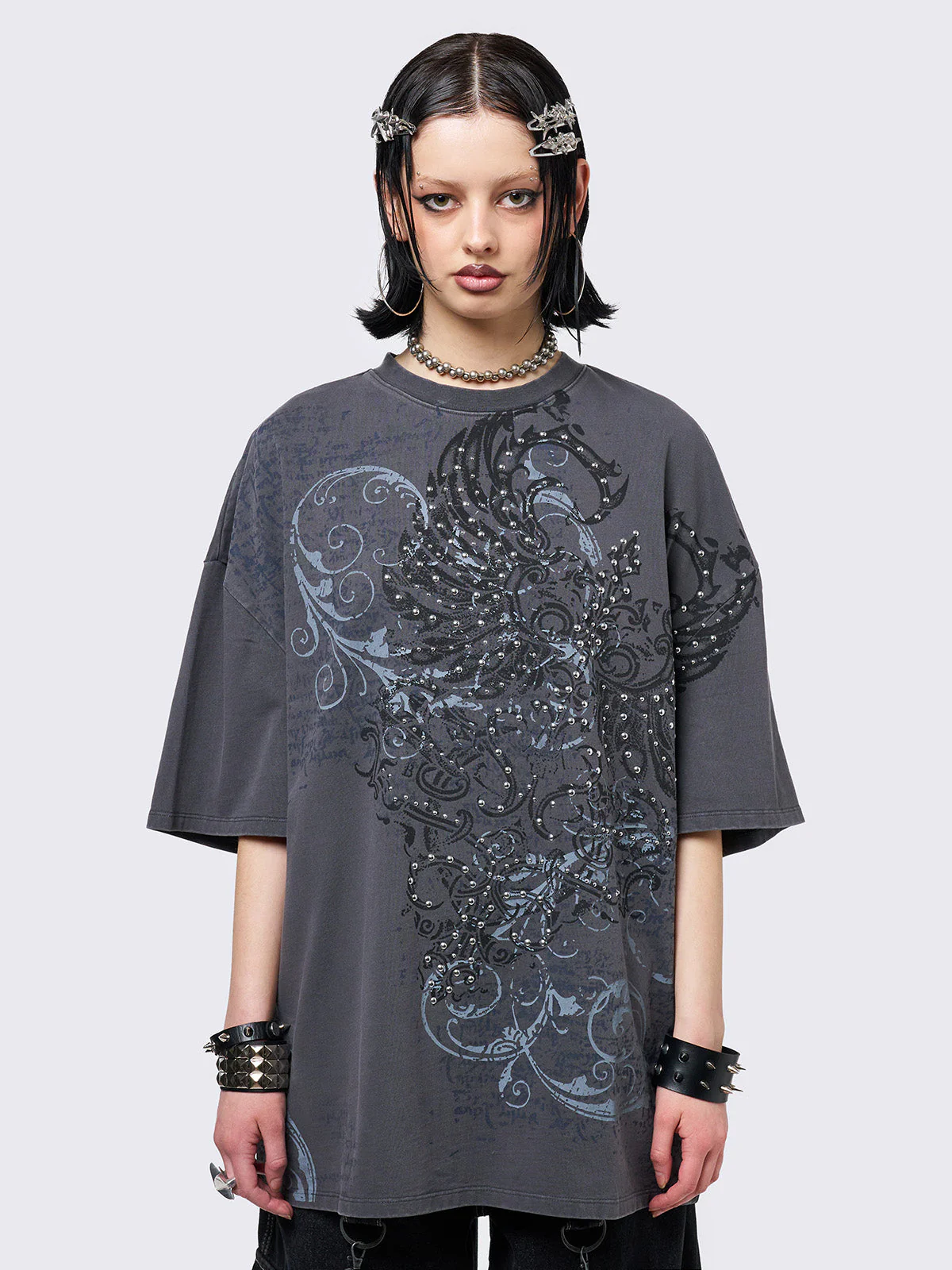 Minga Charcoal Washed T-Shirt