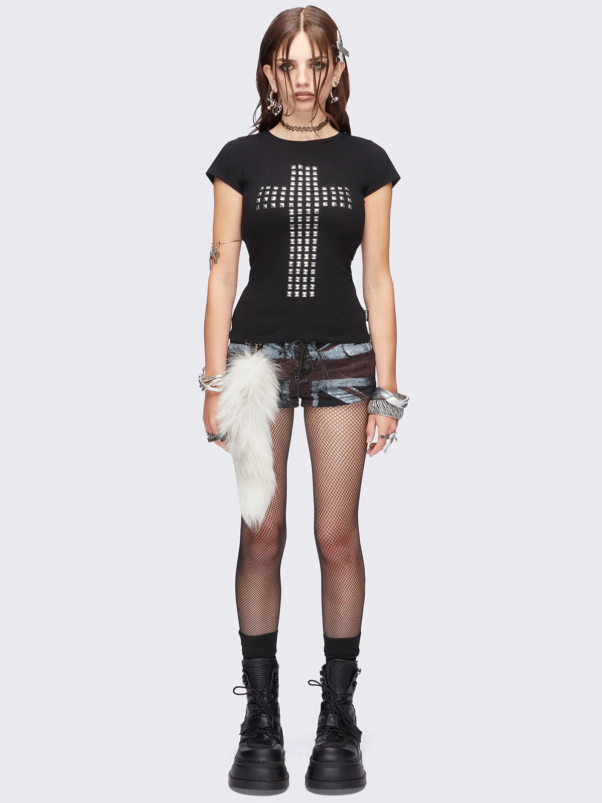 Minga Salvation Slashed Top