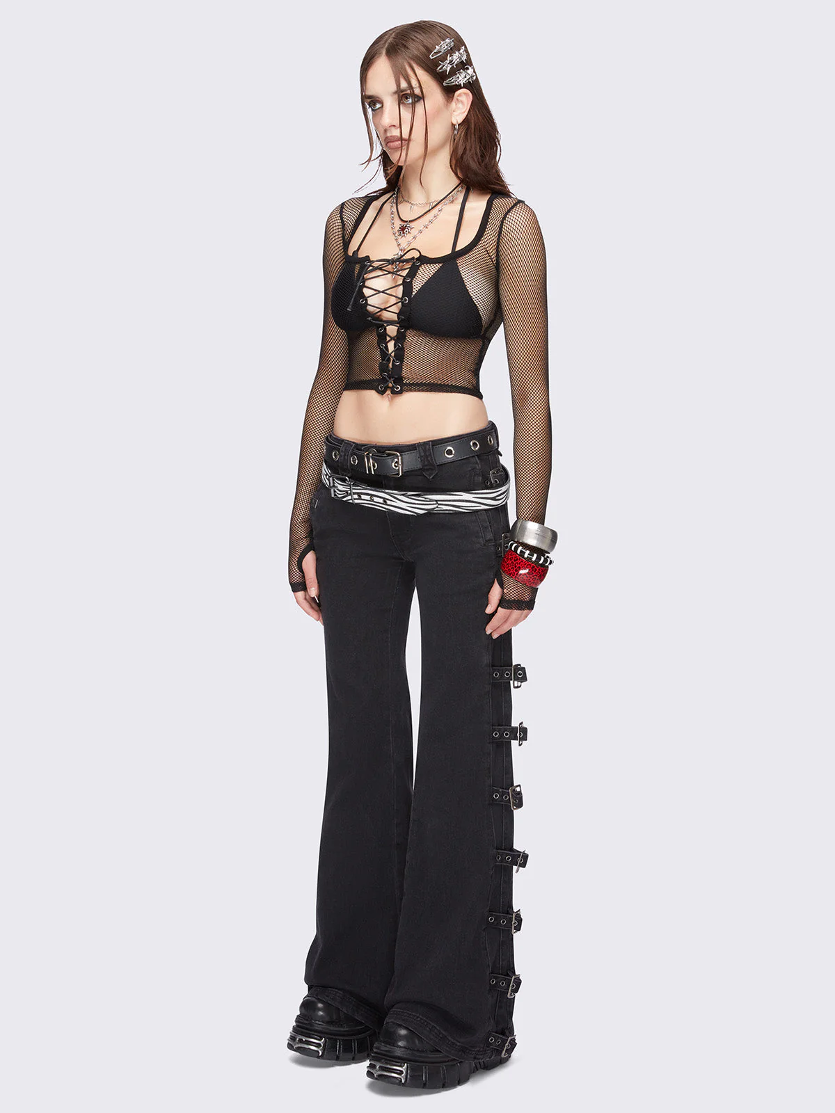 Minga Electric Flare Jeans