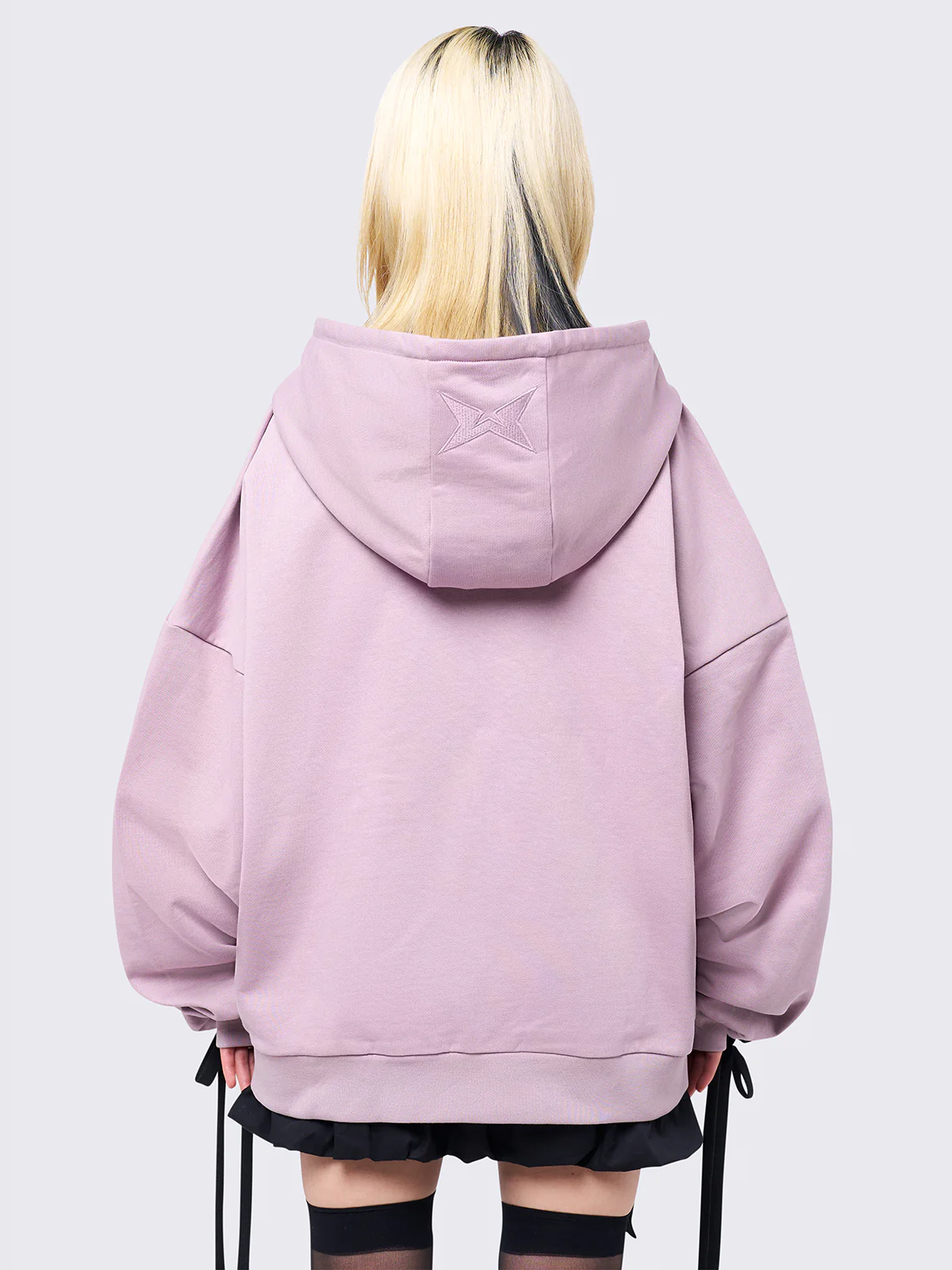 Minga Mia Pink Zip Up Hoodie