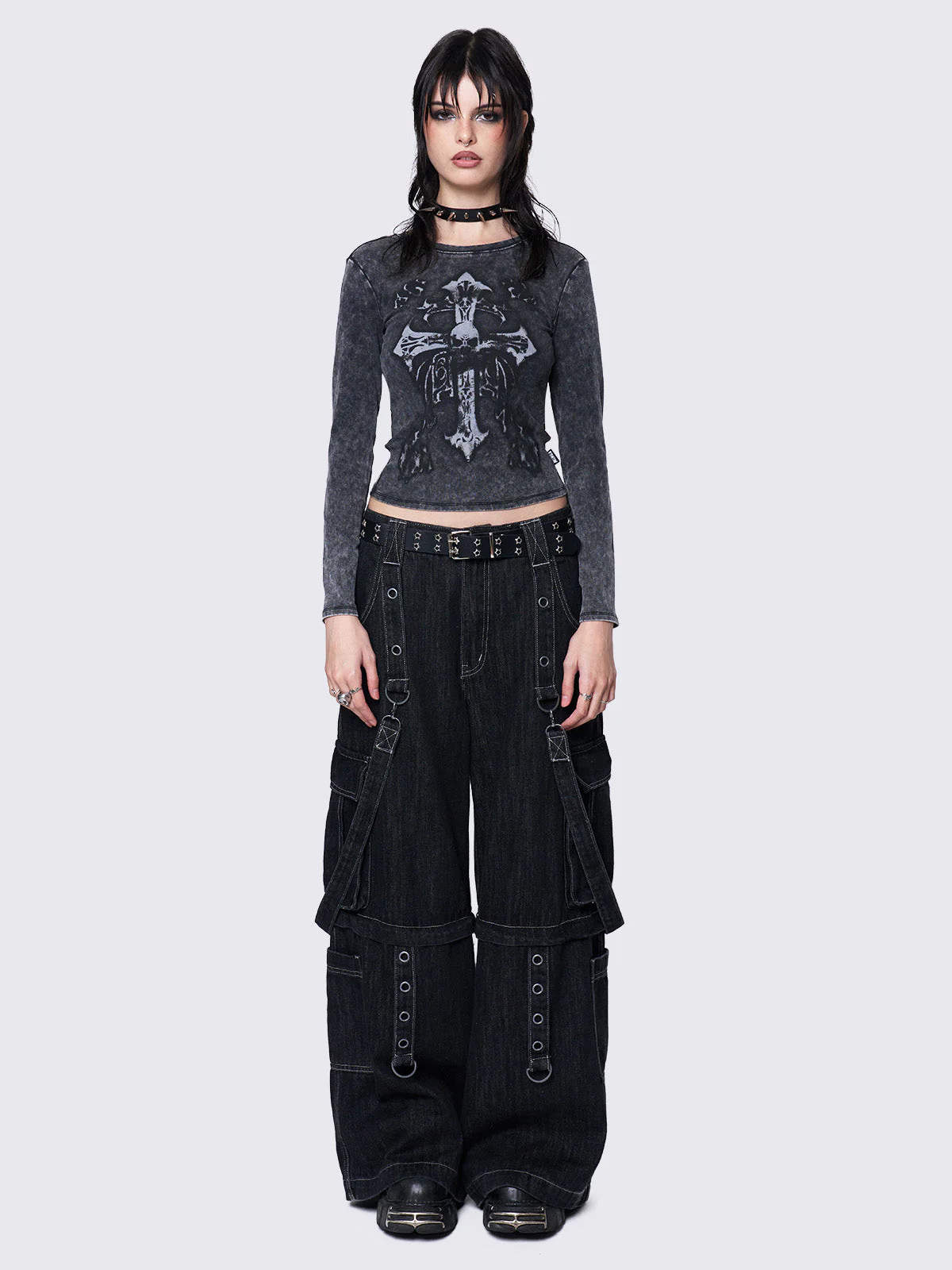 Minga Skullbound Washed Top