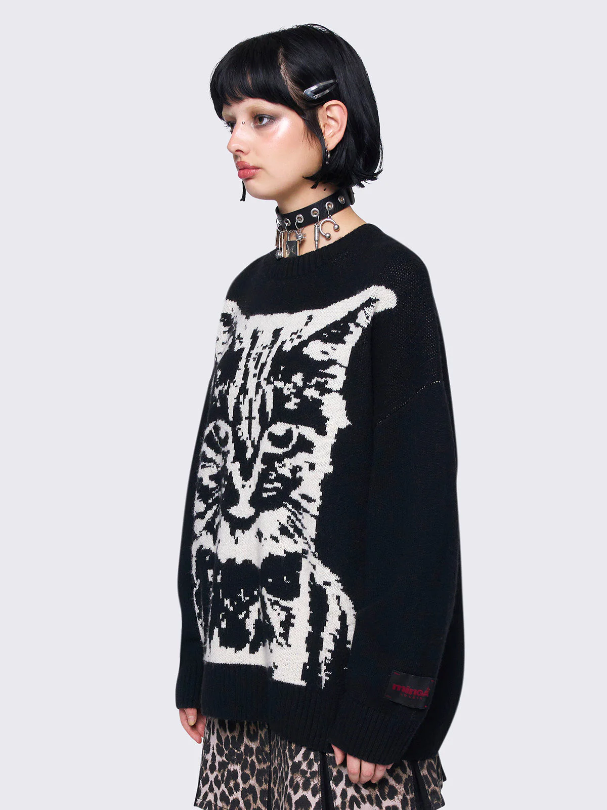 Minga Dark Whiskers Sweater