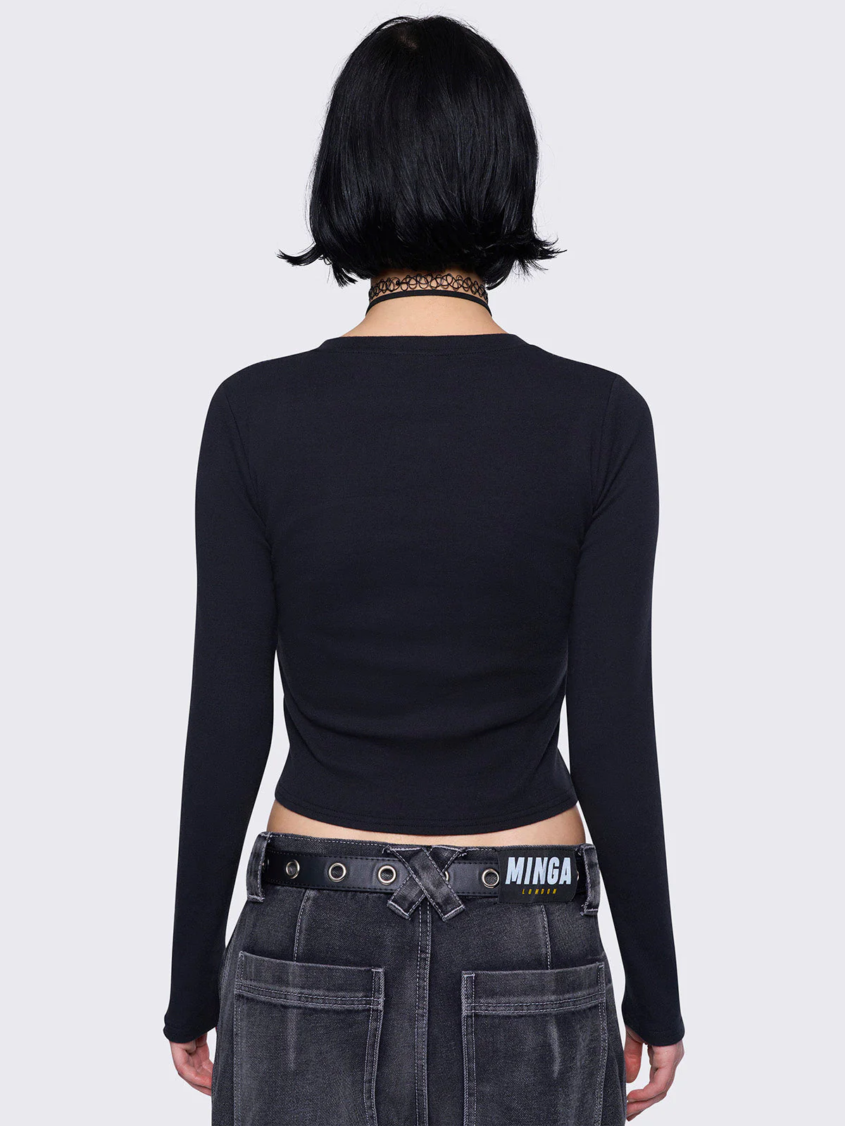 Minga Winged Darkness Top