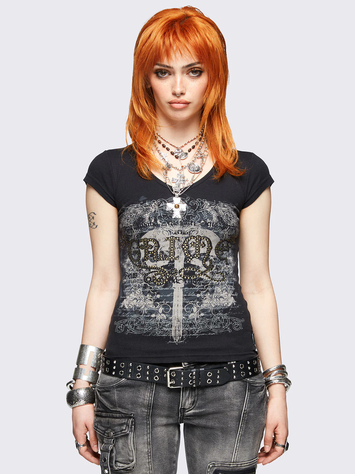 Minga Grime Baby Tee