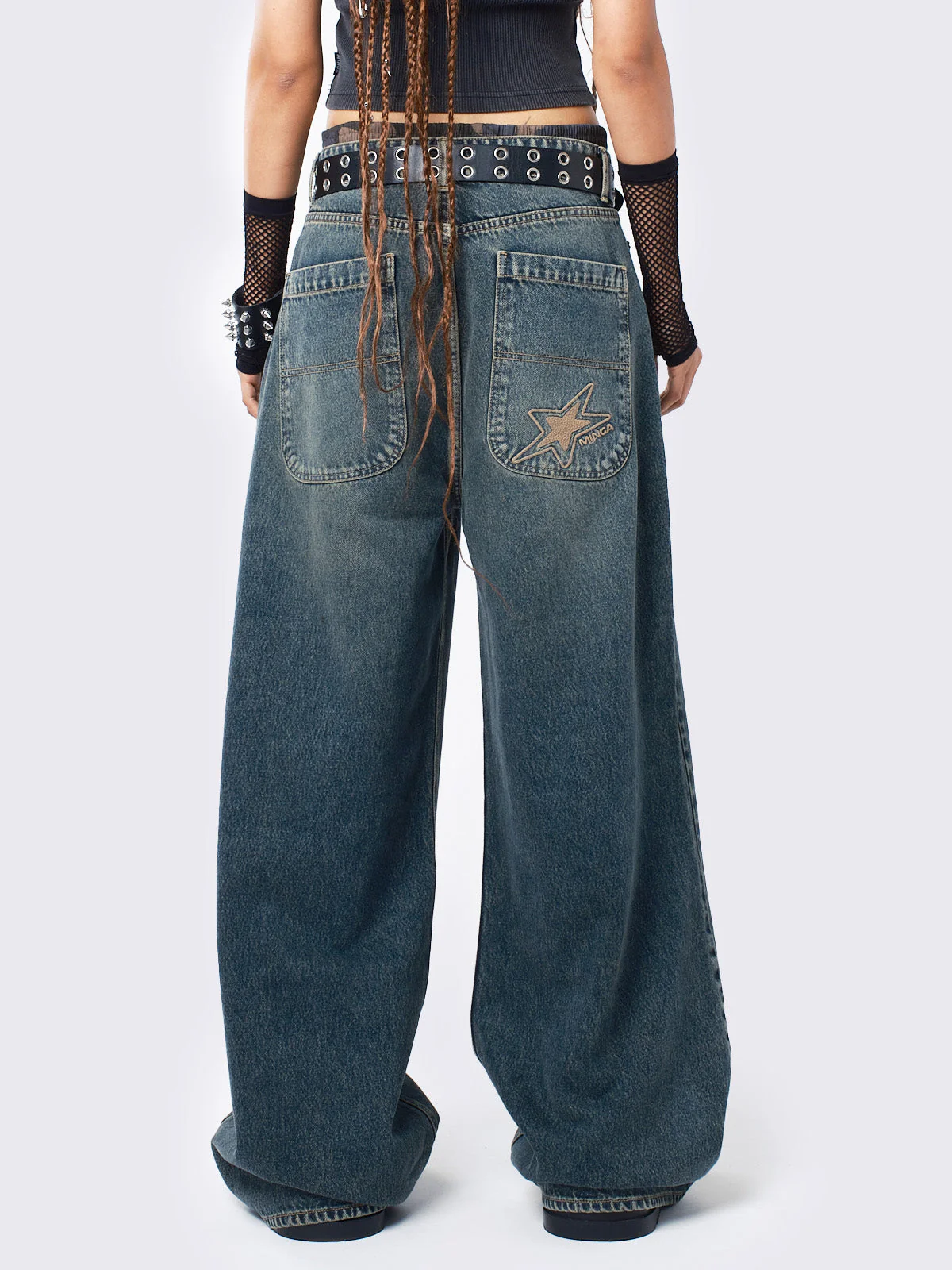 Minga Echo Overdye Baggy Jeans