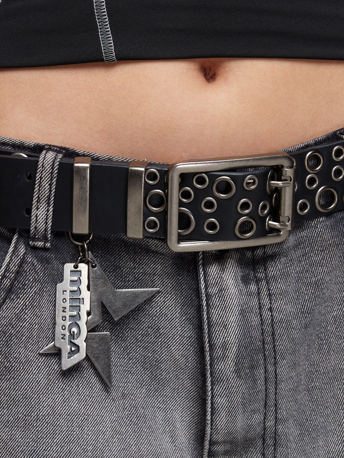 Minga Vortex Eyelet Buckle Belt