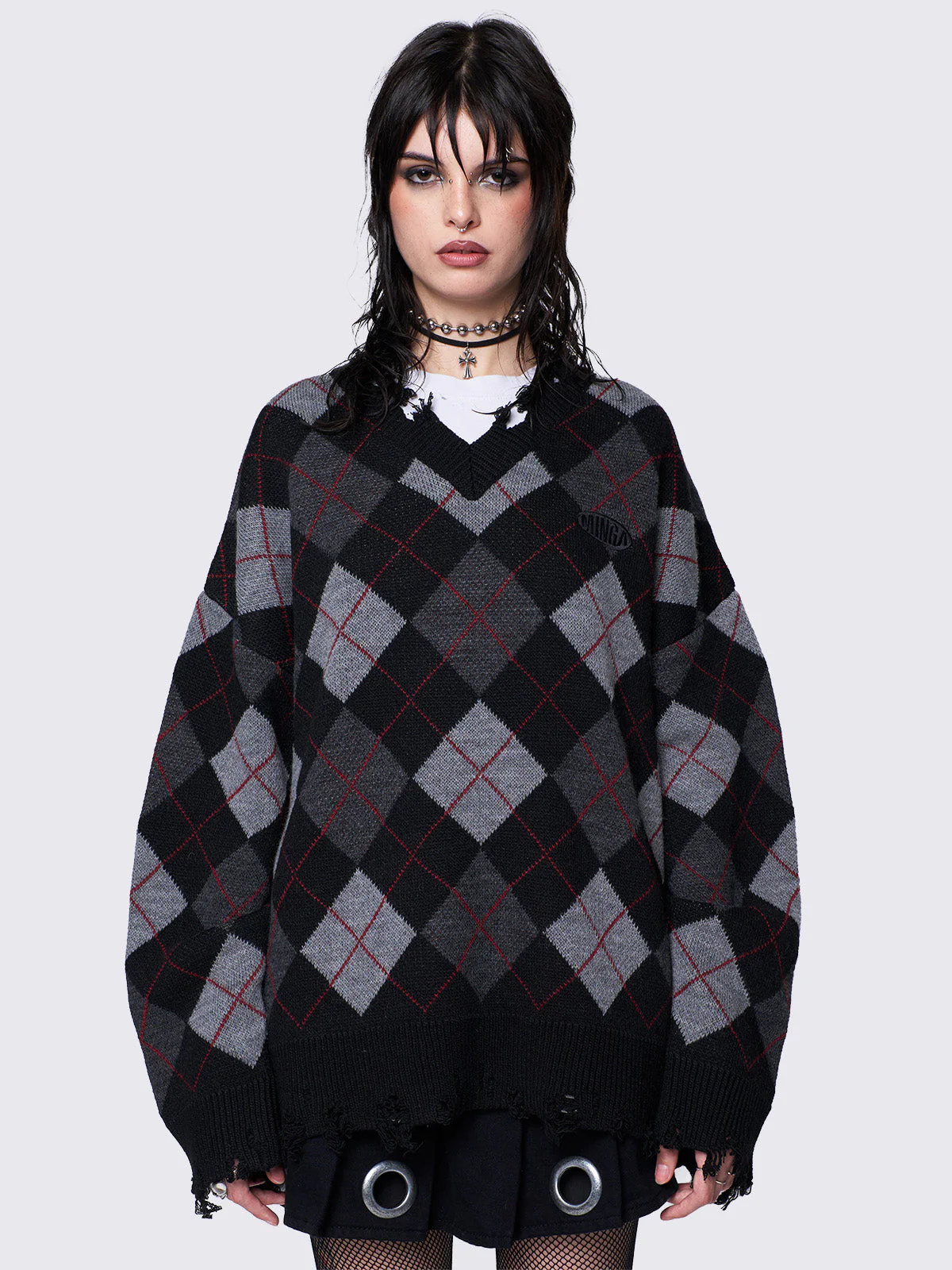 Minga Frank Argyle Sweater