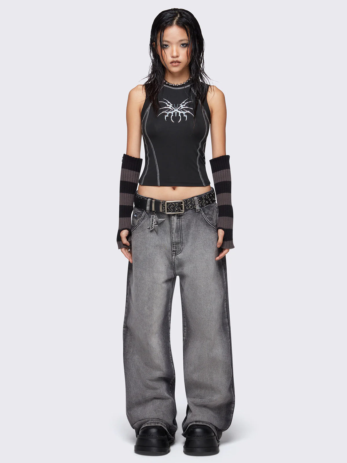 Minga Vortex Eyelet Buckle Belt