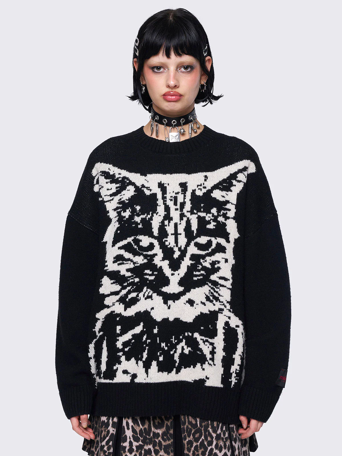 Minga Dark Whiskers Sweater