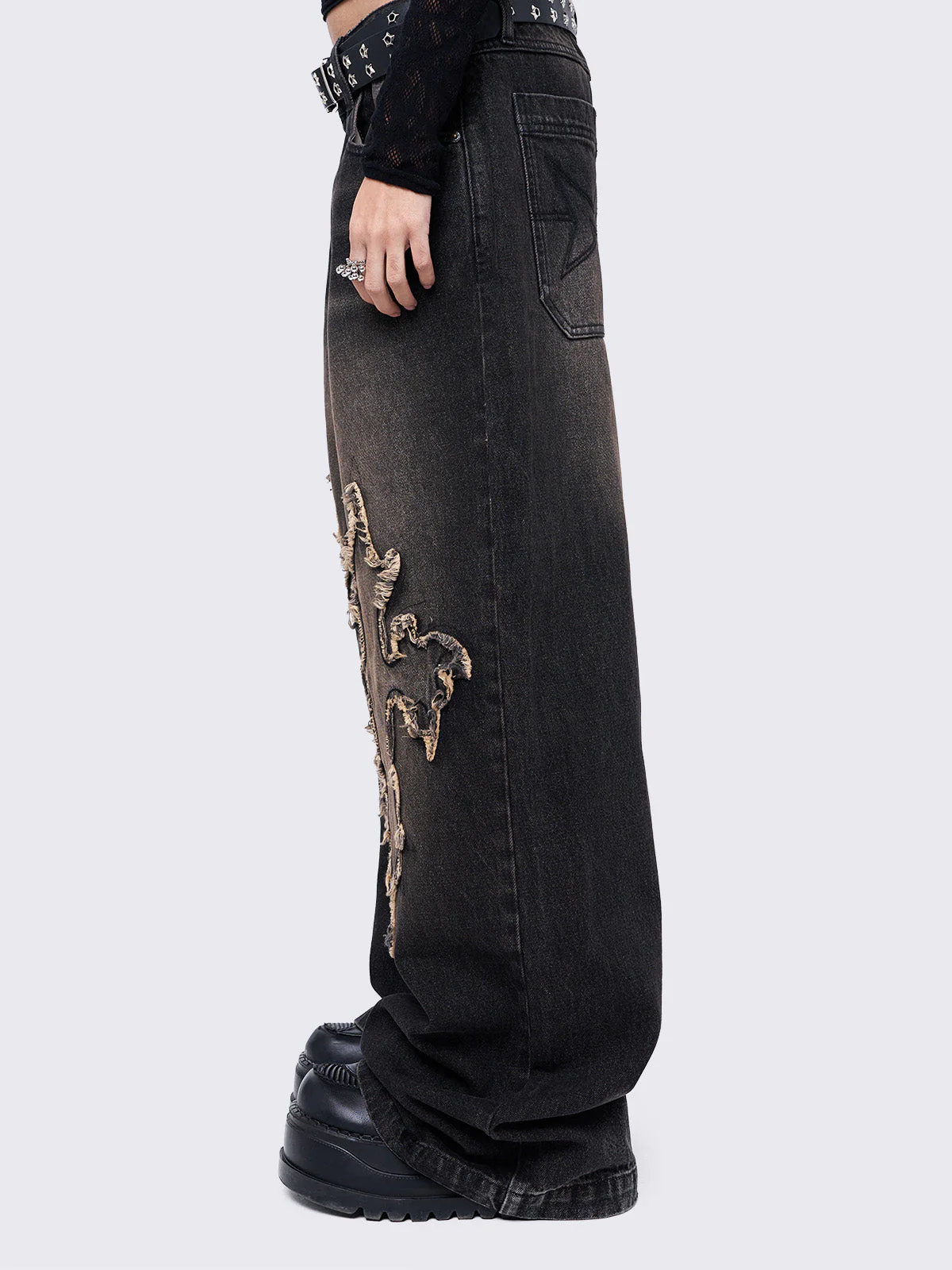 Minga Cryptocross Baggy Jeans