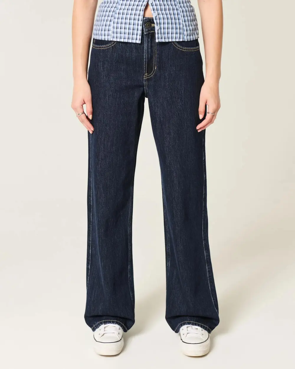 High-Rise Baggy Jeans