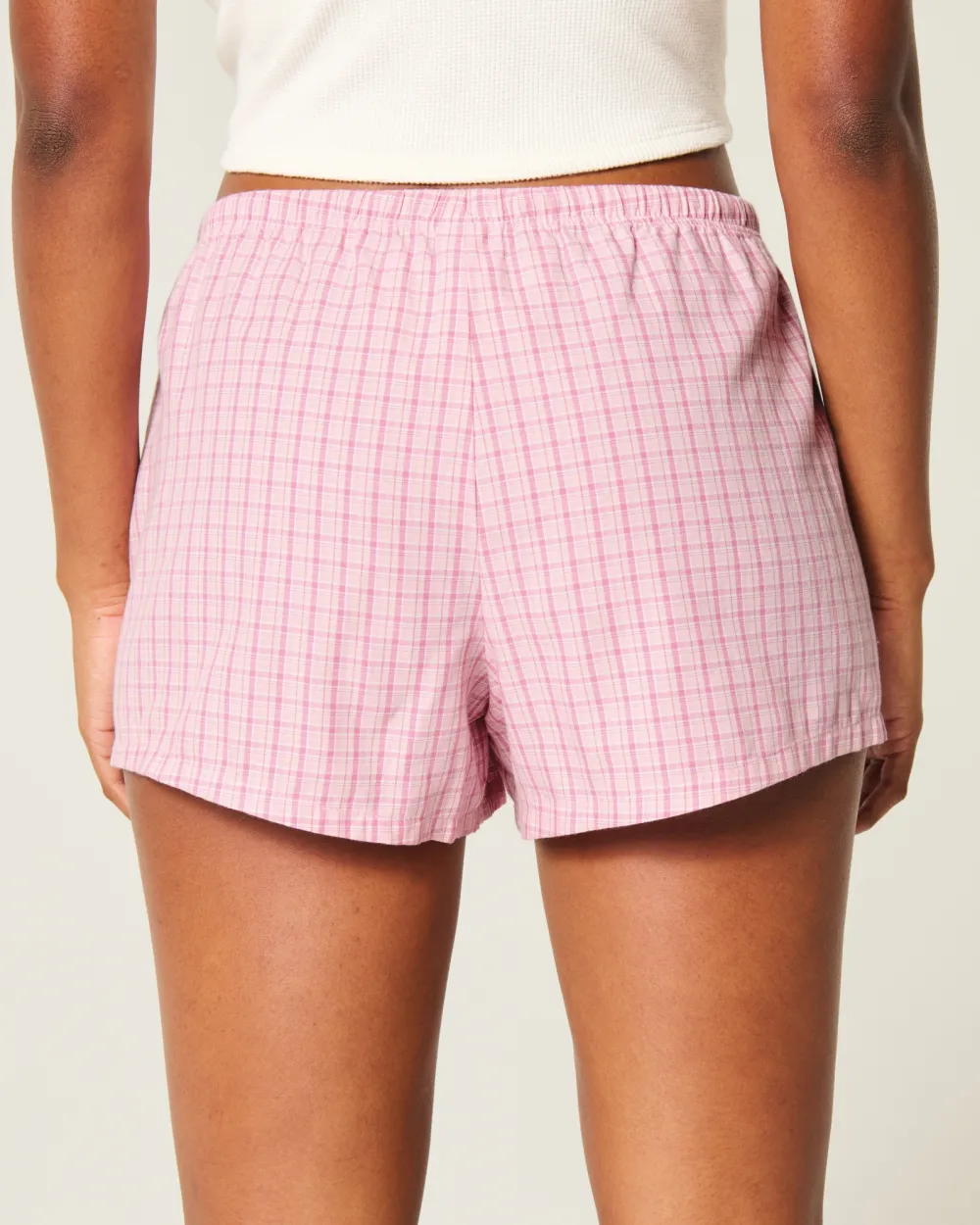 Oxford Cotton Tie Shorts