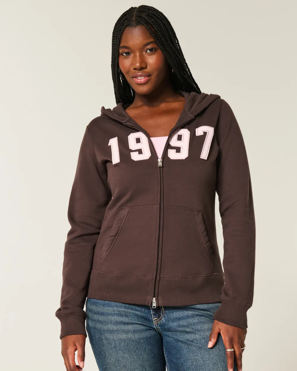Athletic Dept Graphic Zip-Up Hoodie